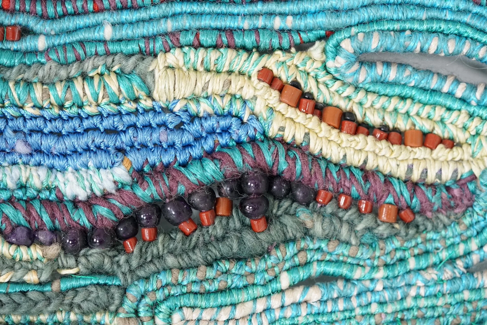 Wall Decoration Fiber-Art Design Object  7588.JPG