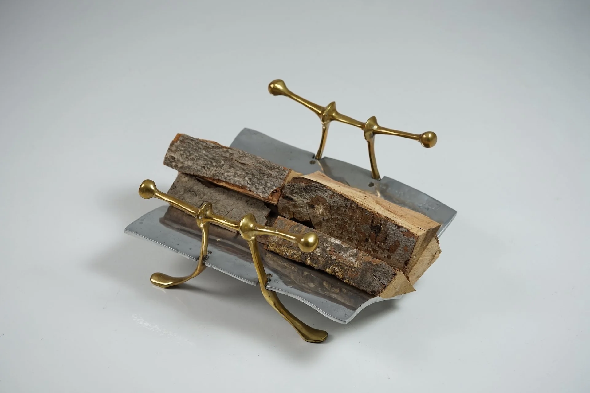 Sculptural Magazine Rack : Firewood Holder by David Marshall 5766.JPG