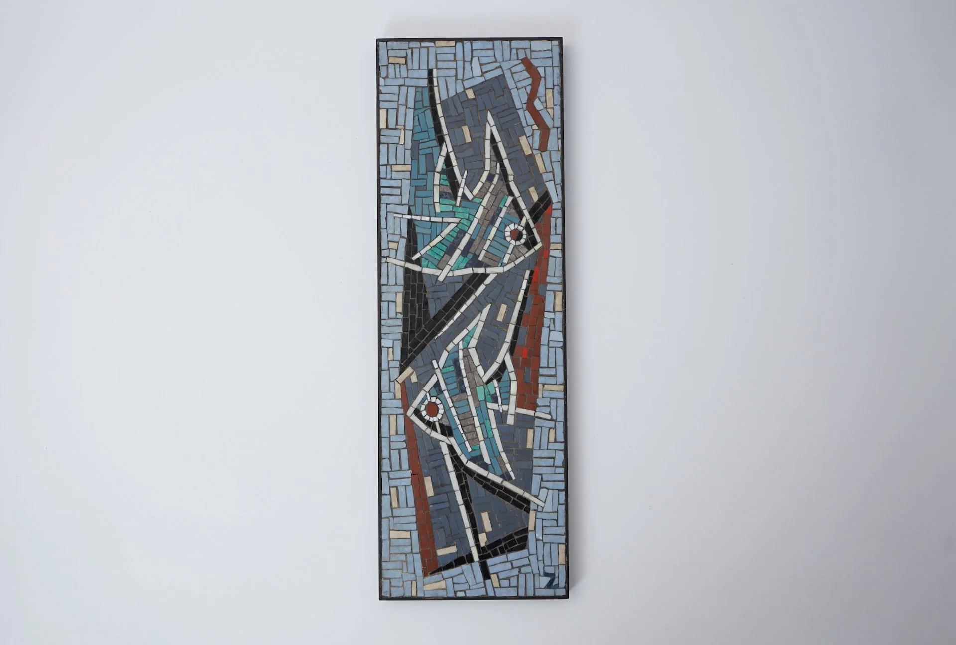Mosaic Wall Plate by W. Zimmermann for Ritter 1038.JPG