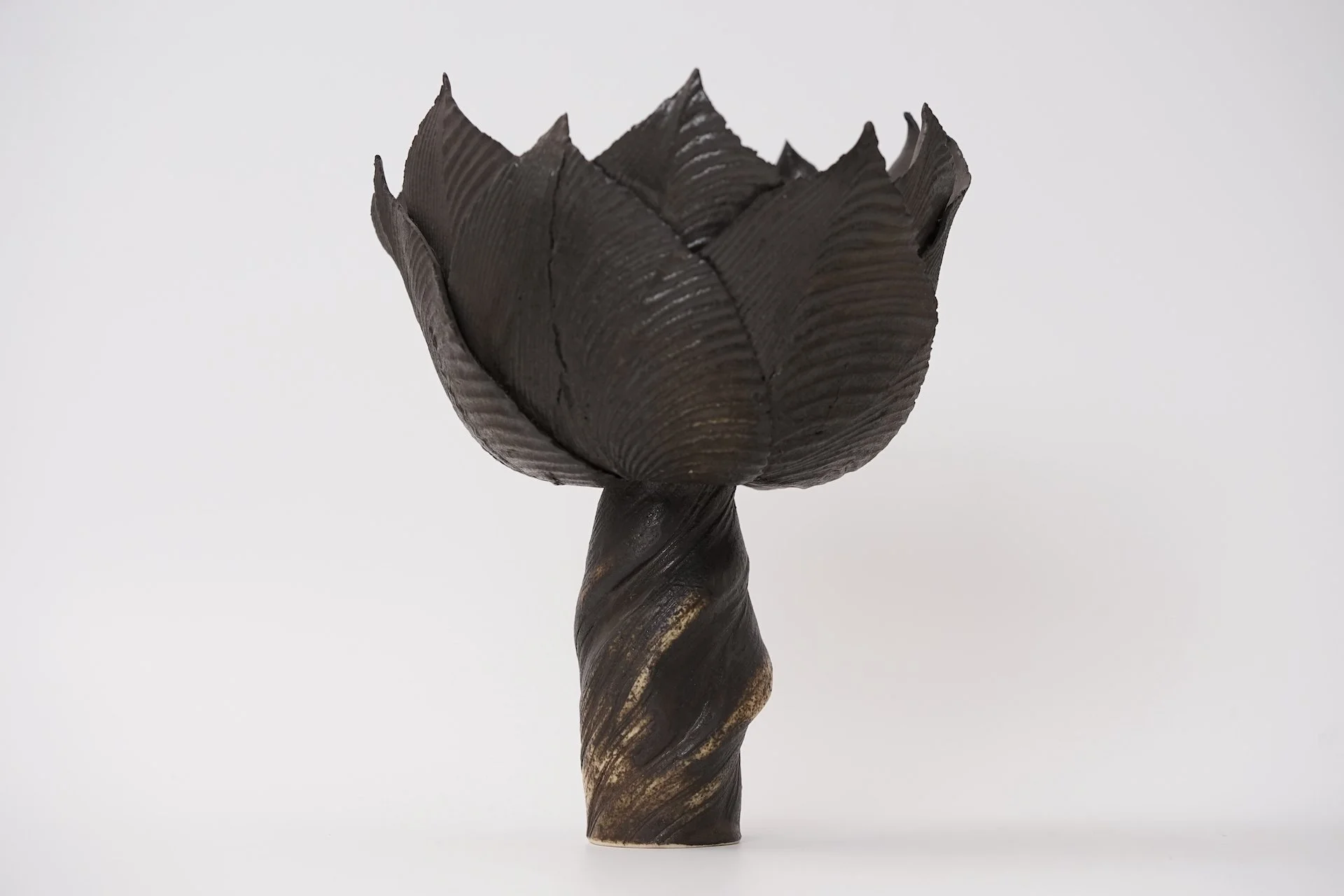 Large porcelain bud vase by Johannes Gebhardt, 1970s 1862.JPG