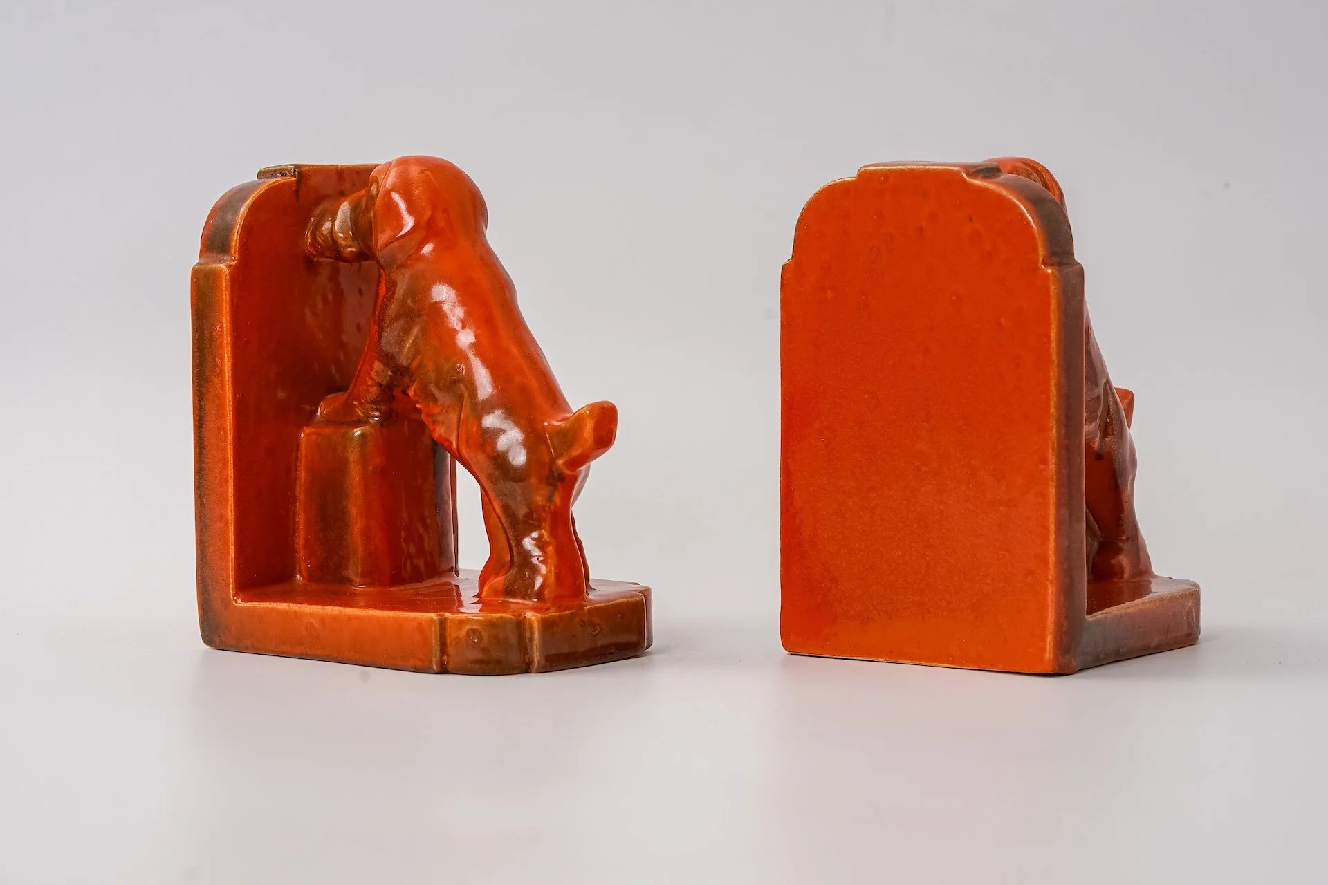 Art Deco Ceramic Dachshund Bookend by Eckhardt & Engler 6.jpg