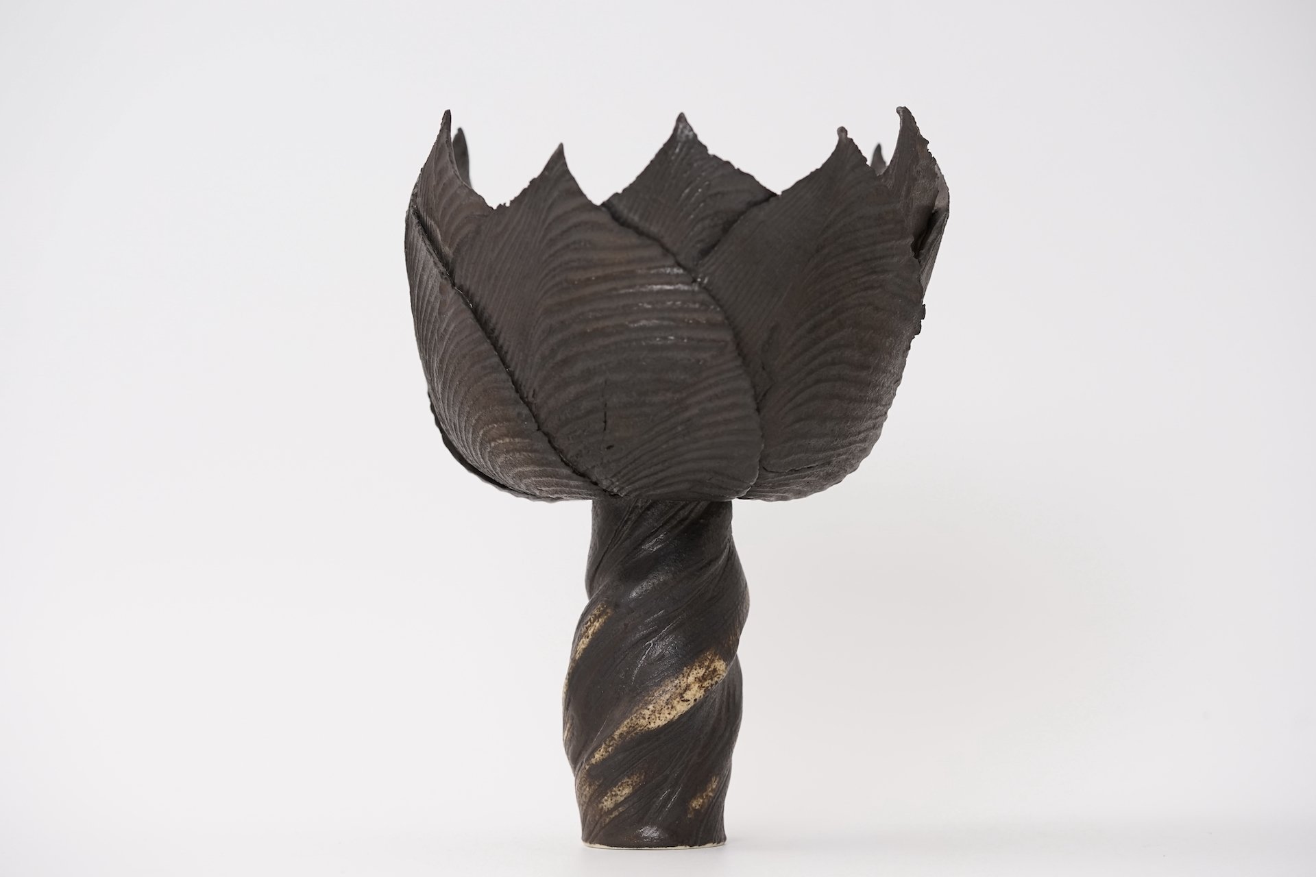 Large porcelain bud vase by Johannes Gebhardt, 1970s 1860.JPG