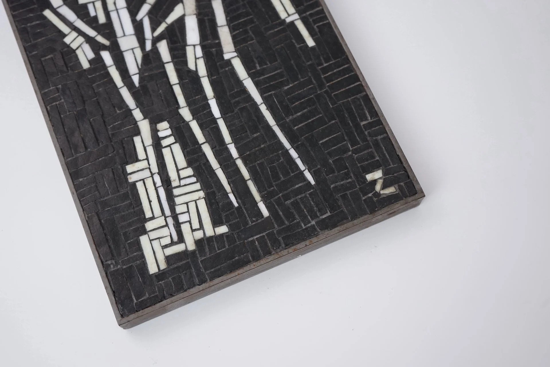 Mid-Century Modern Mosaic Wall Plate by R. Zimmermann for Ritter, 1950s 1415.JPG