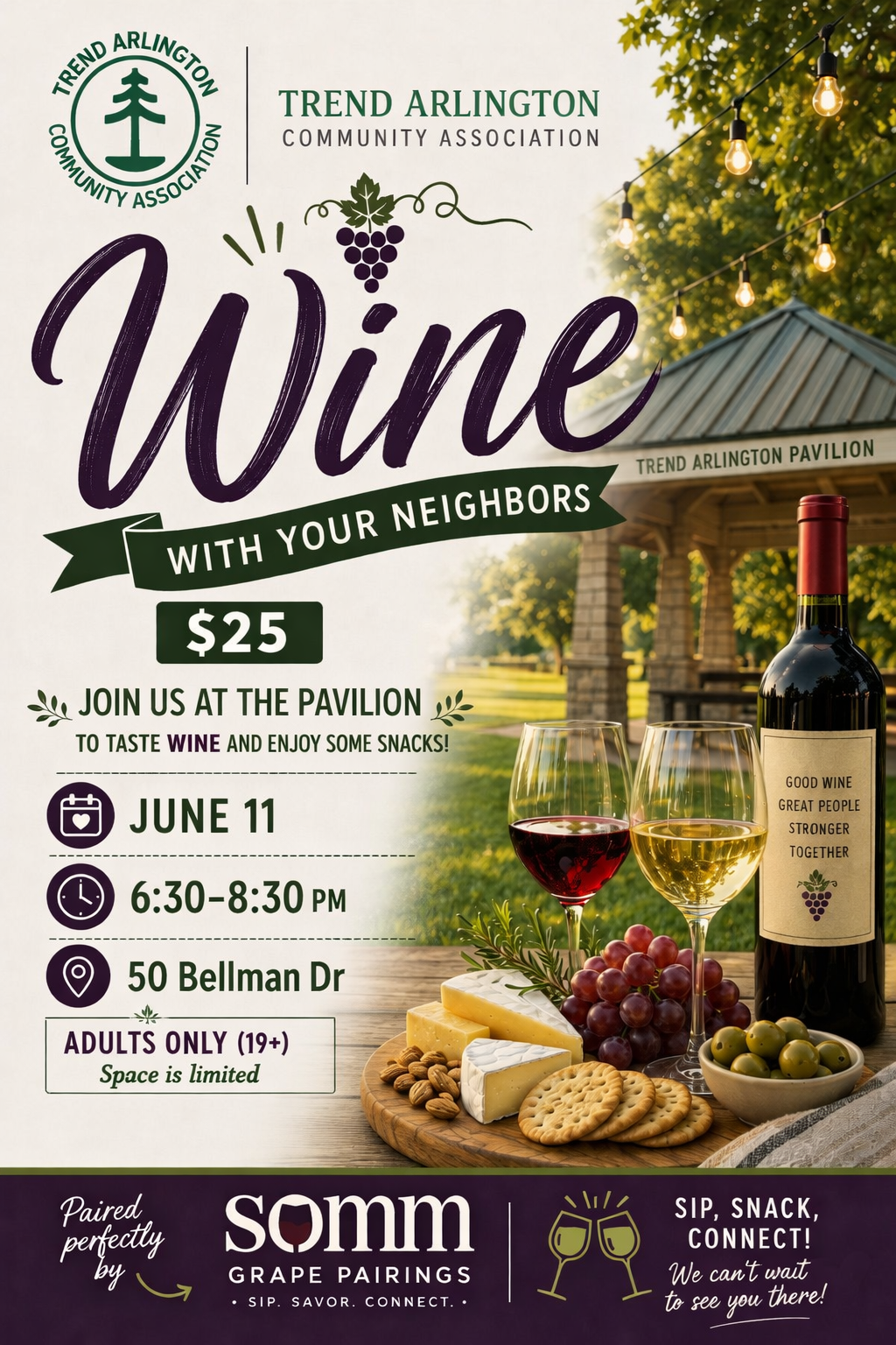 Wine with your neighbours
