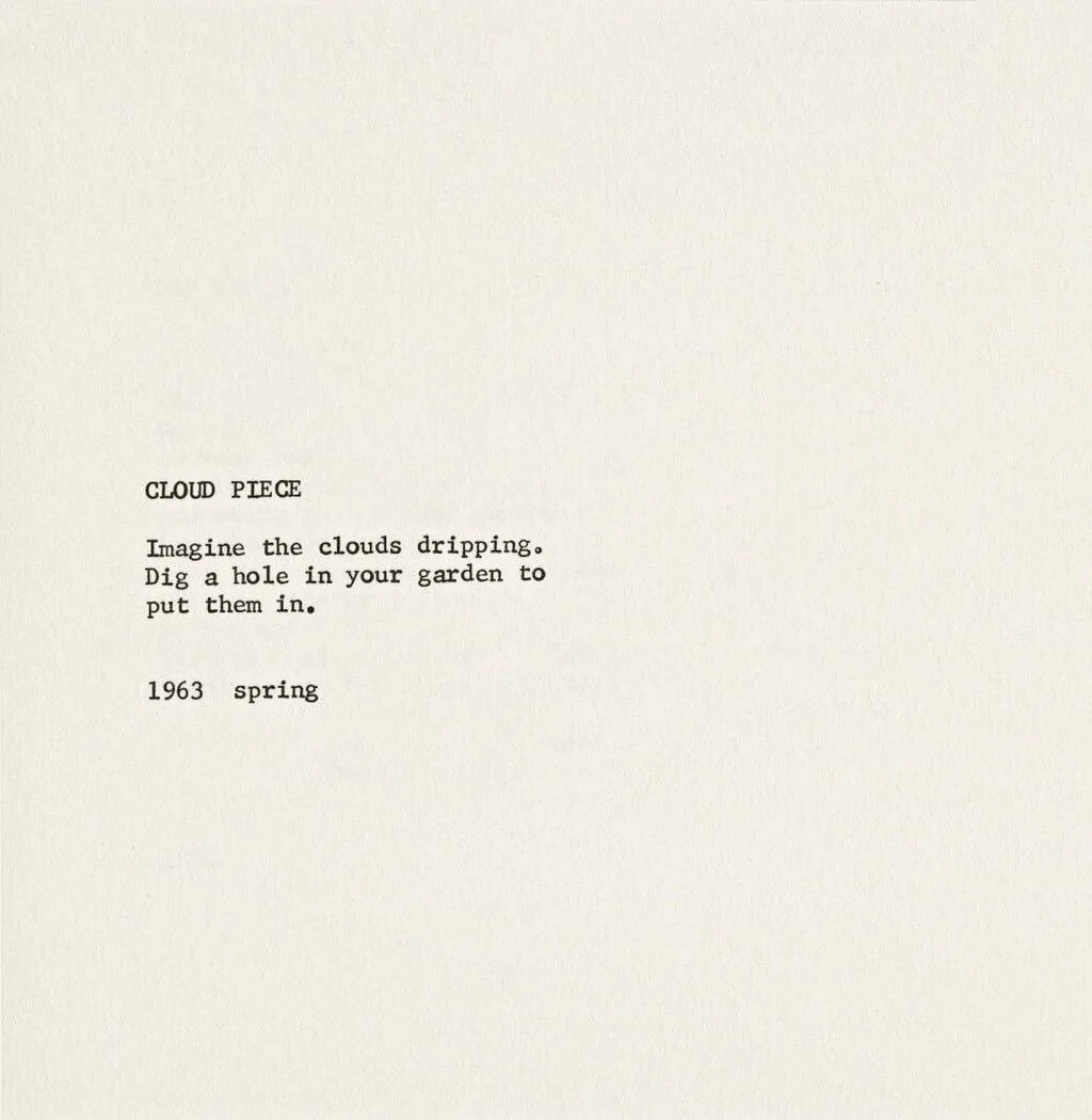 Cloud Piece, Yoko Ono