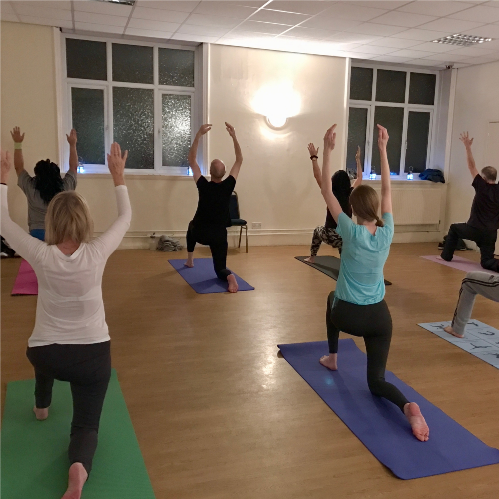 yoga can greatly help feelings of stress, low mood, anxiety and depression