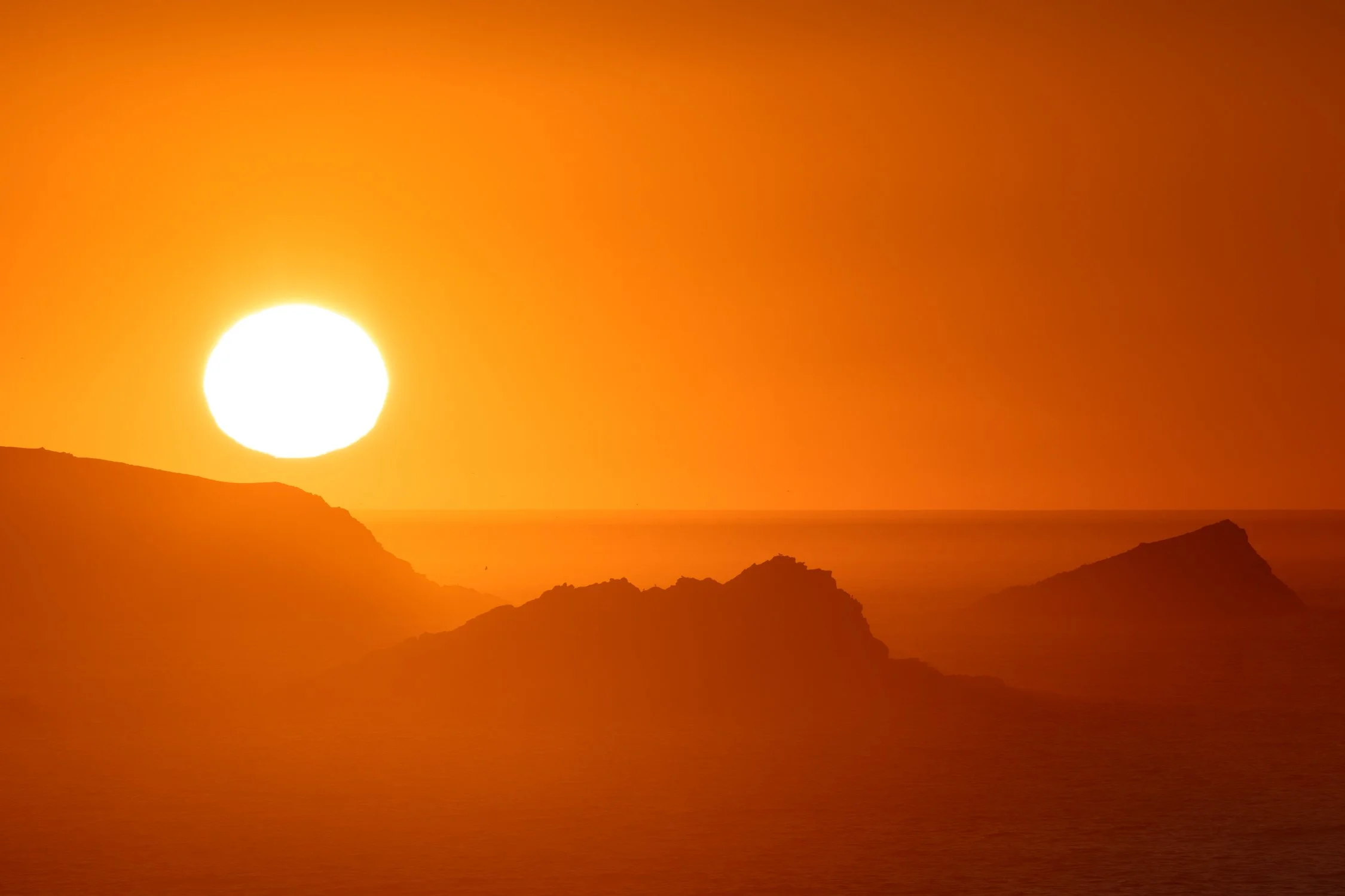 Sunset Goose Rock