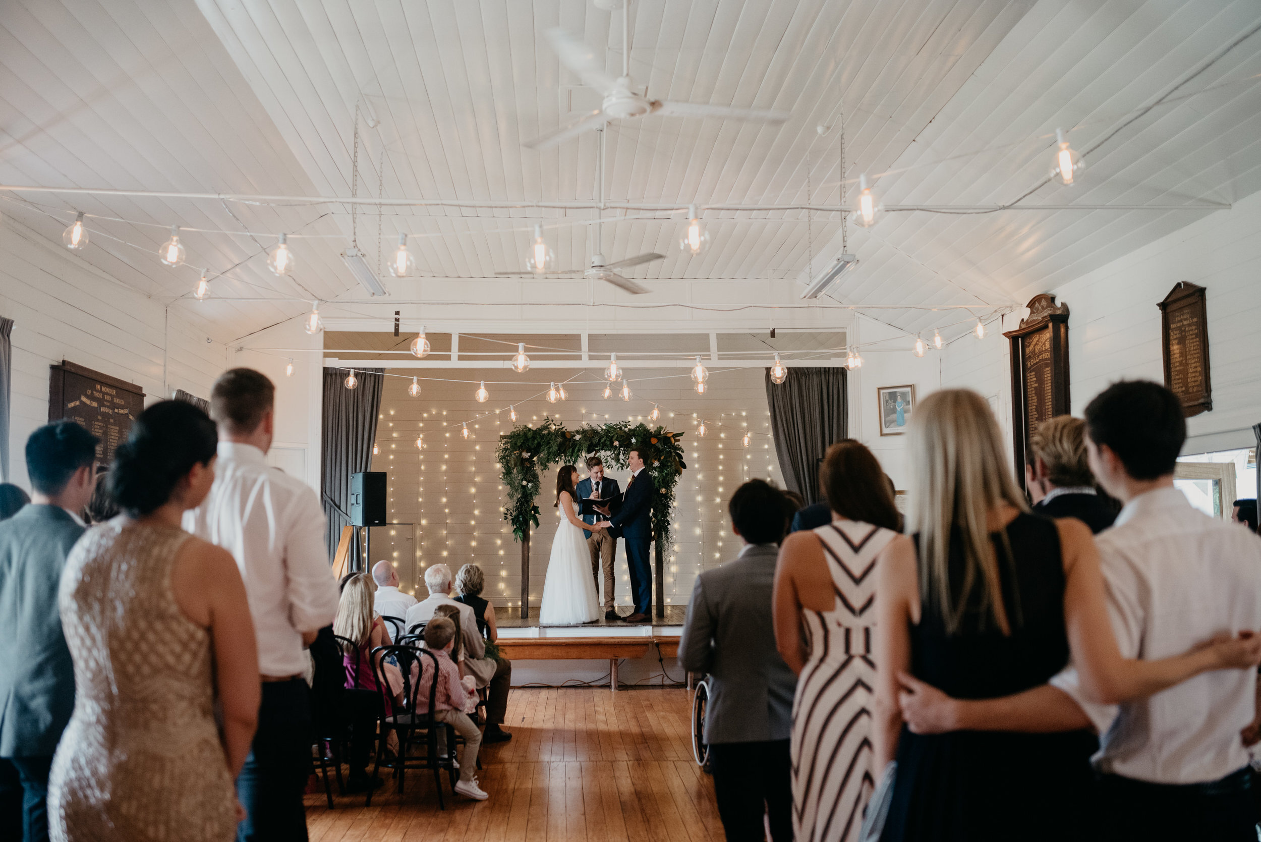 Newrybar Hall wedding - Trent and Jessie photography and videography 