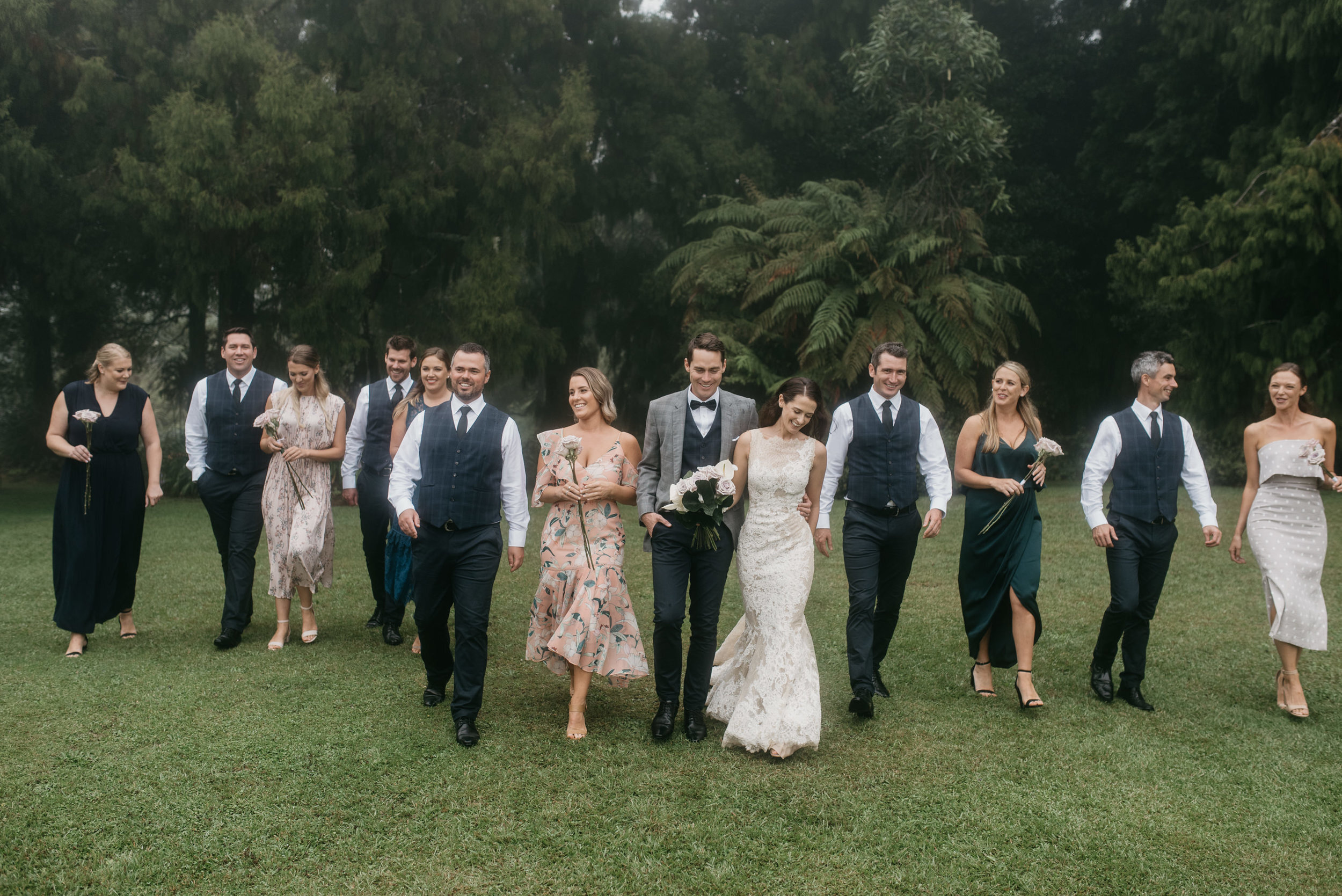 misty New Zealand wedding - Trent and Jessie photography and videography 