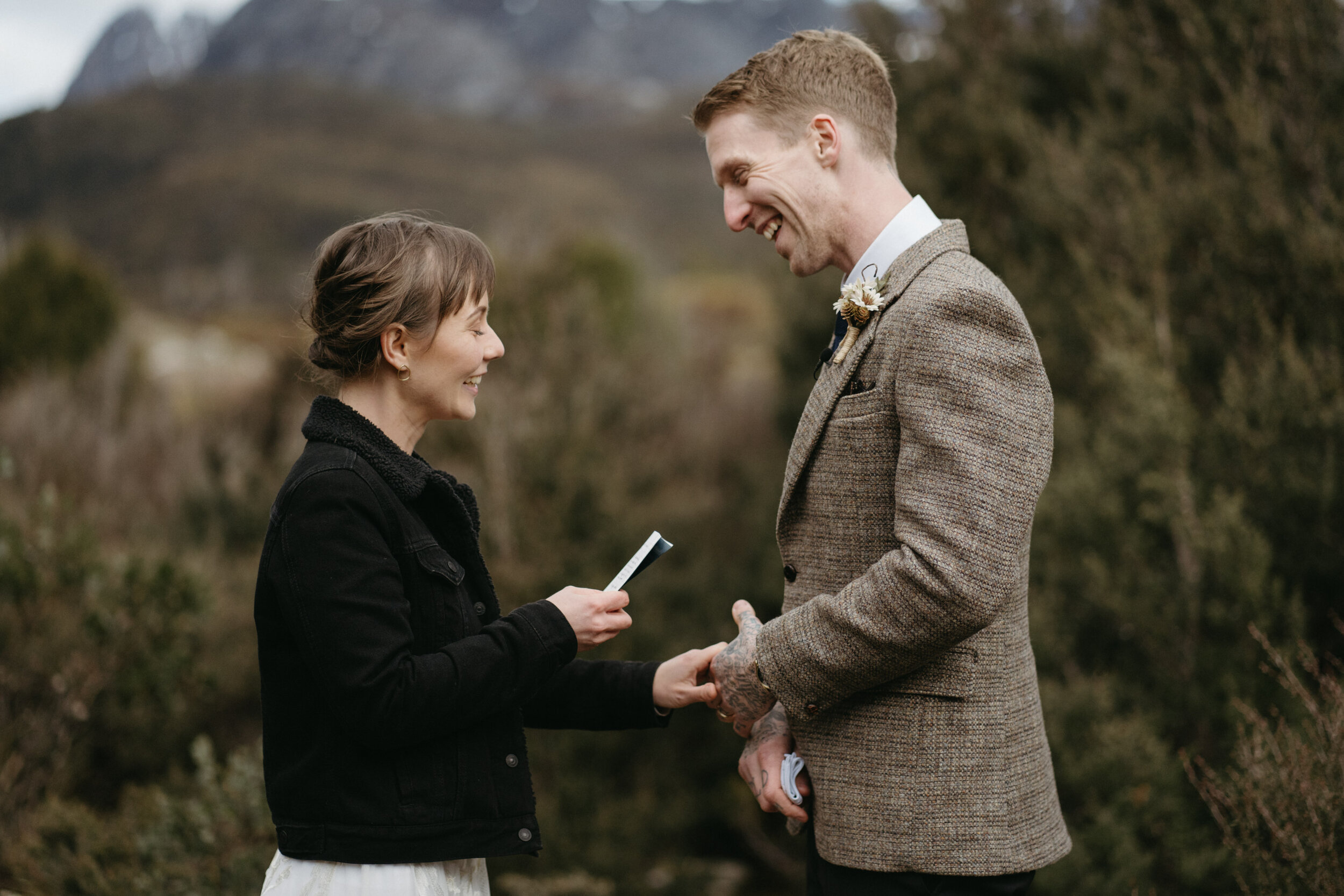 Todd and Sarah - Tasmania Elopement - Trent and Jessie Wedding Photography and Videography