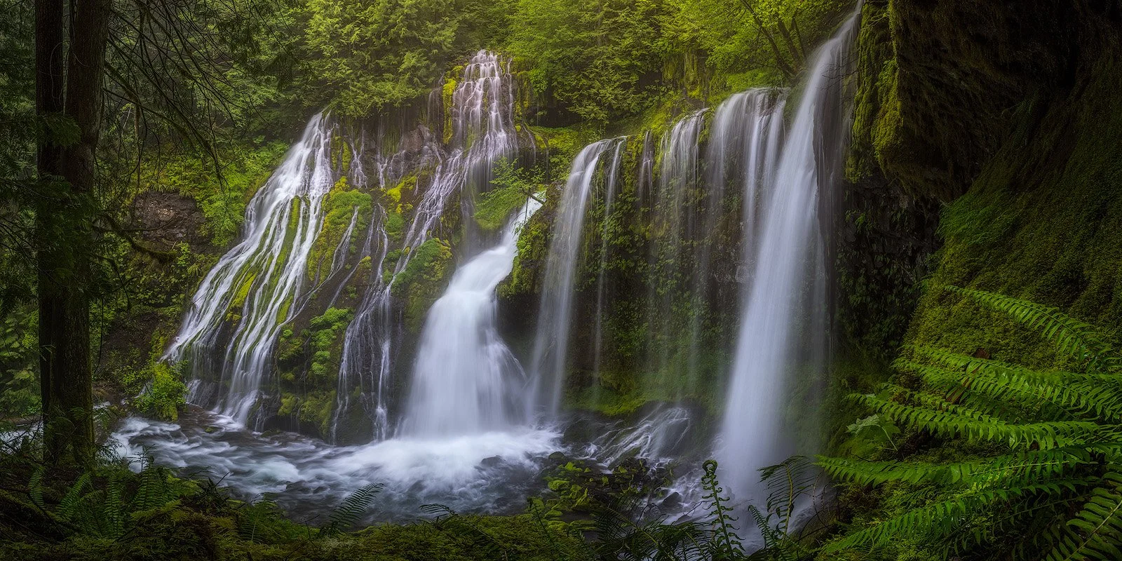 Panther Creek Falls – Multi-Tiered Waterfall Cascading Through Mossy Gorge in Washington.jpg