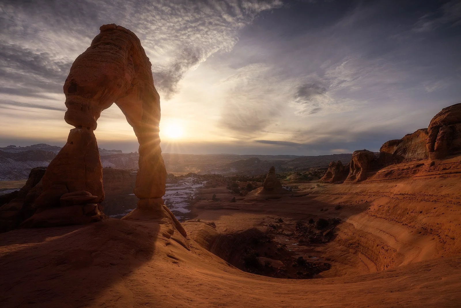 Delicate Arch – Sandstone Silhouette Illuminated by Desert Sunset in Arches National Park.jpg