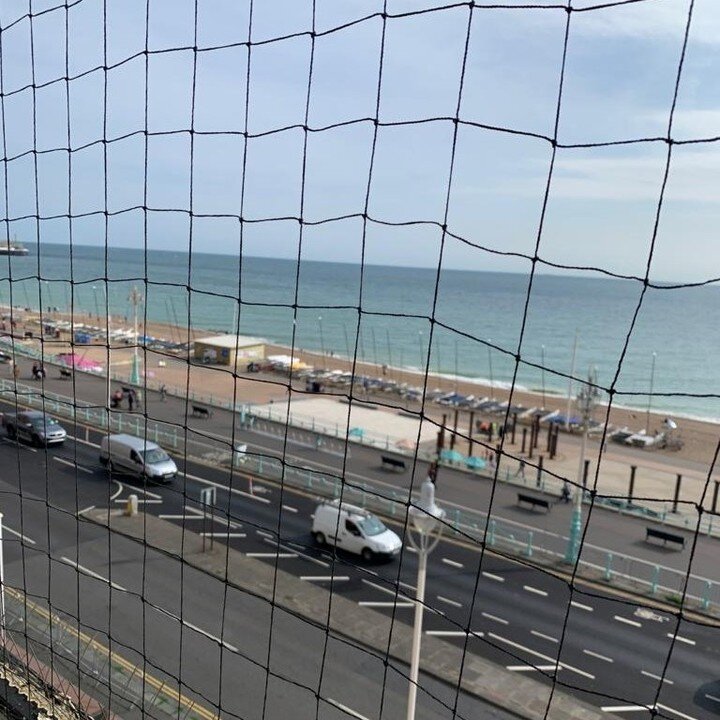 I went along to meet a new client yesterday who has kindly asked us to tender for the full refurbishment of two flats he owns. They are on the Brighton seafront and overlook the West Pier and the i360. It was such a lovely sunny day, I couldn&rsquo;t