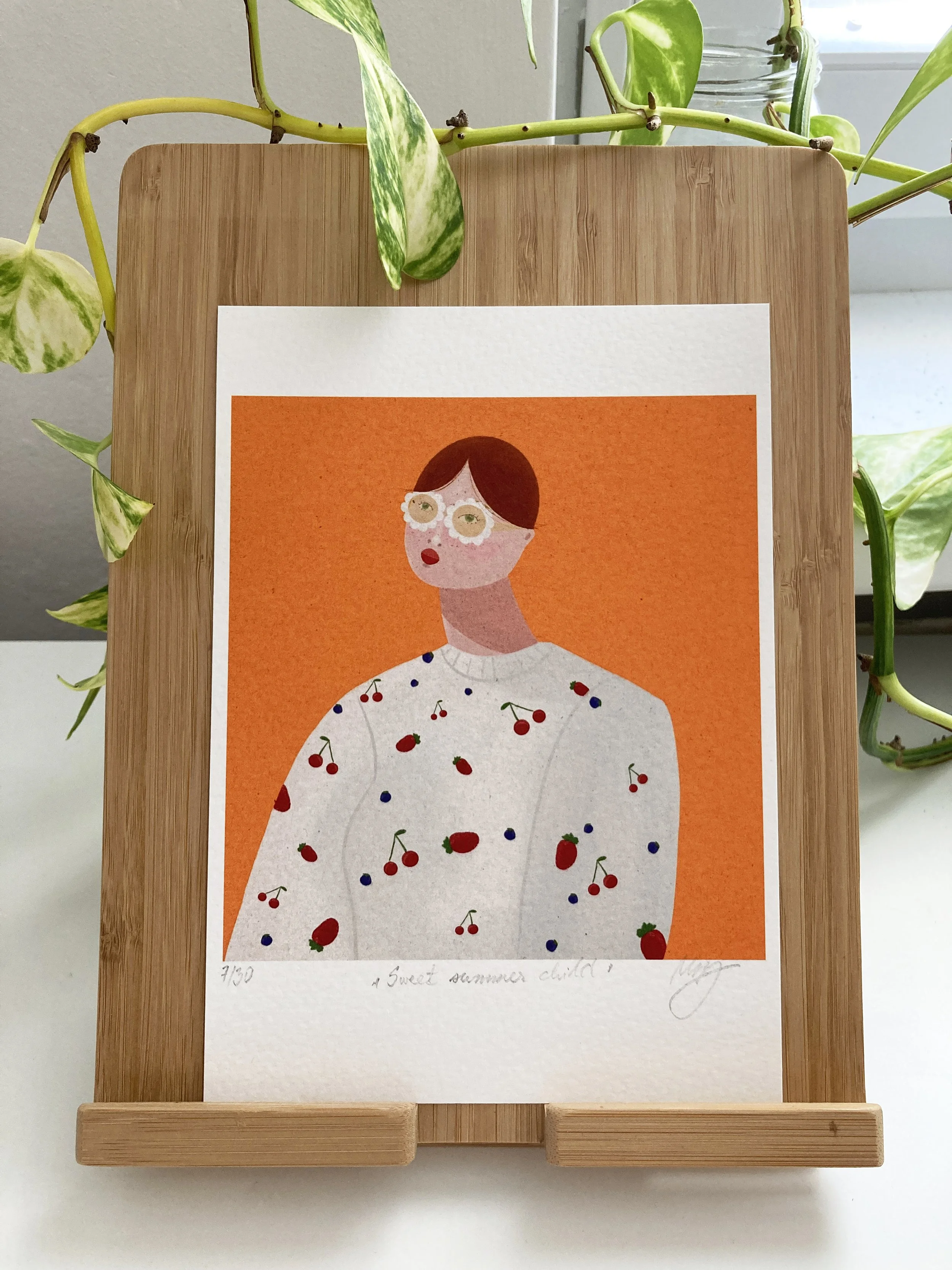 Illustration - Sweet summer child