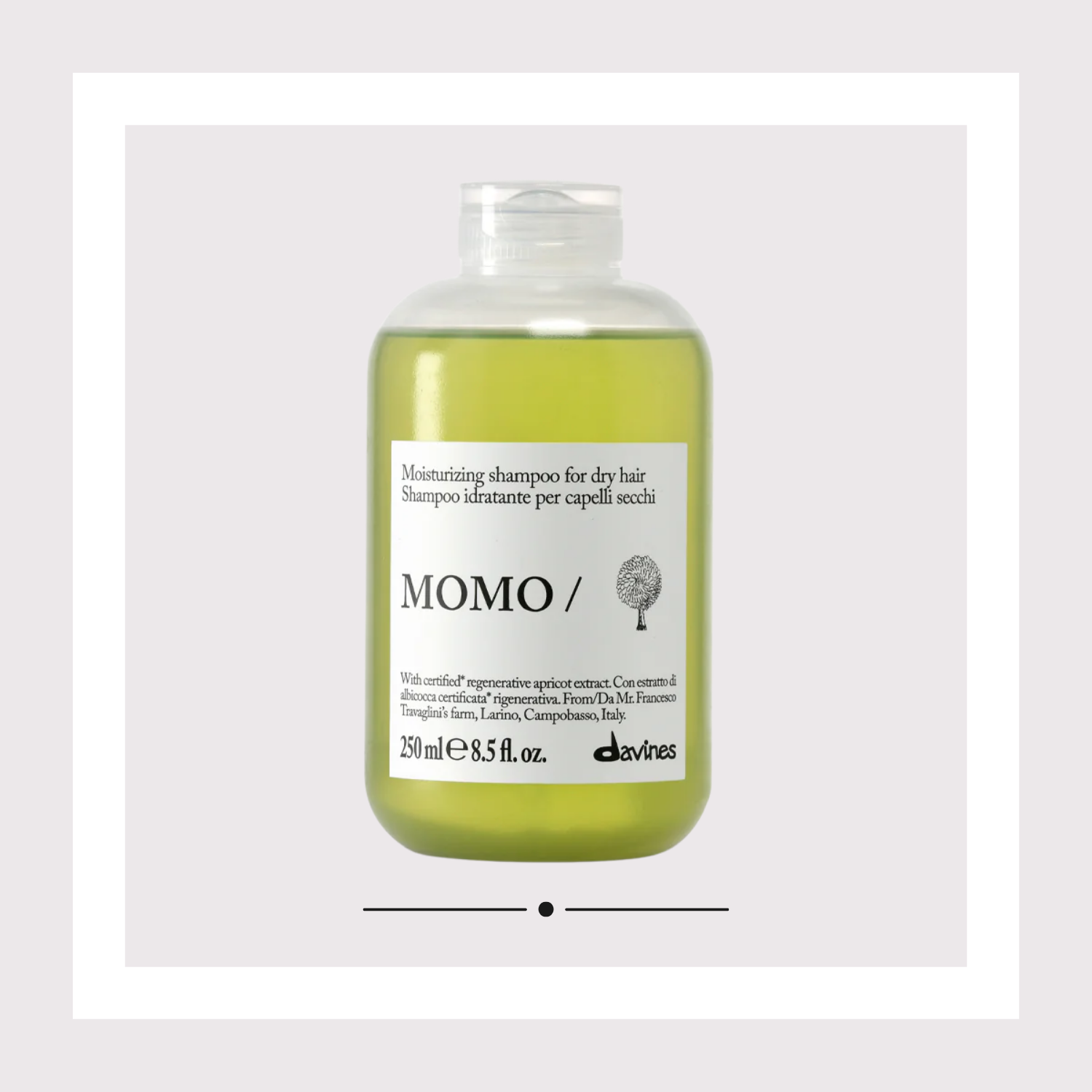 Davines - Essential Haircare - MOMO shampoo voor droog of uitgedroogd haar
