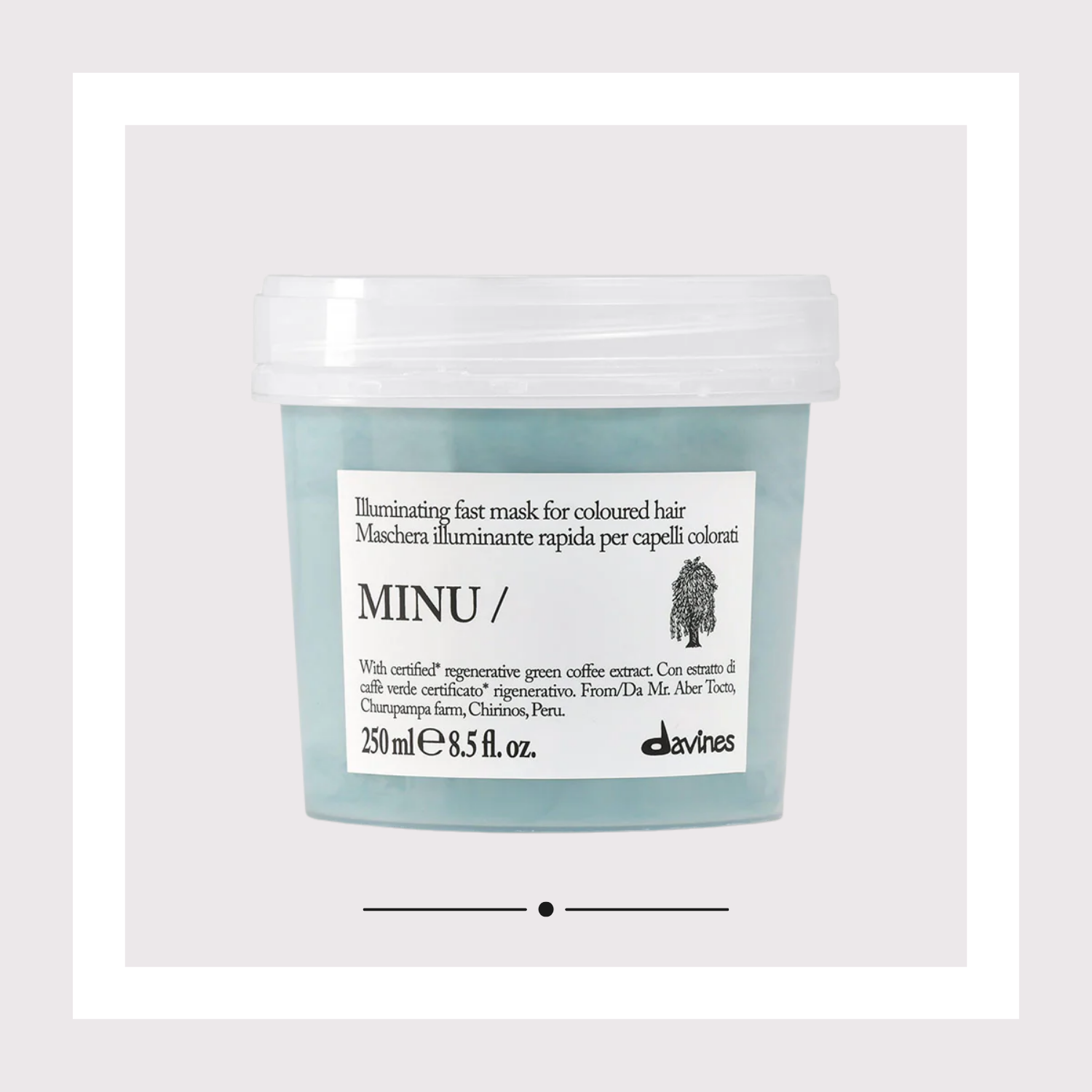 Davines - Essential Haircare - Minu Mask Snelwerkend, verhelderend masker voor gekleurd haar