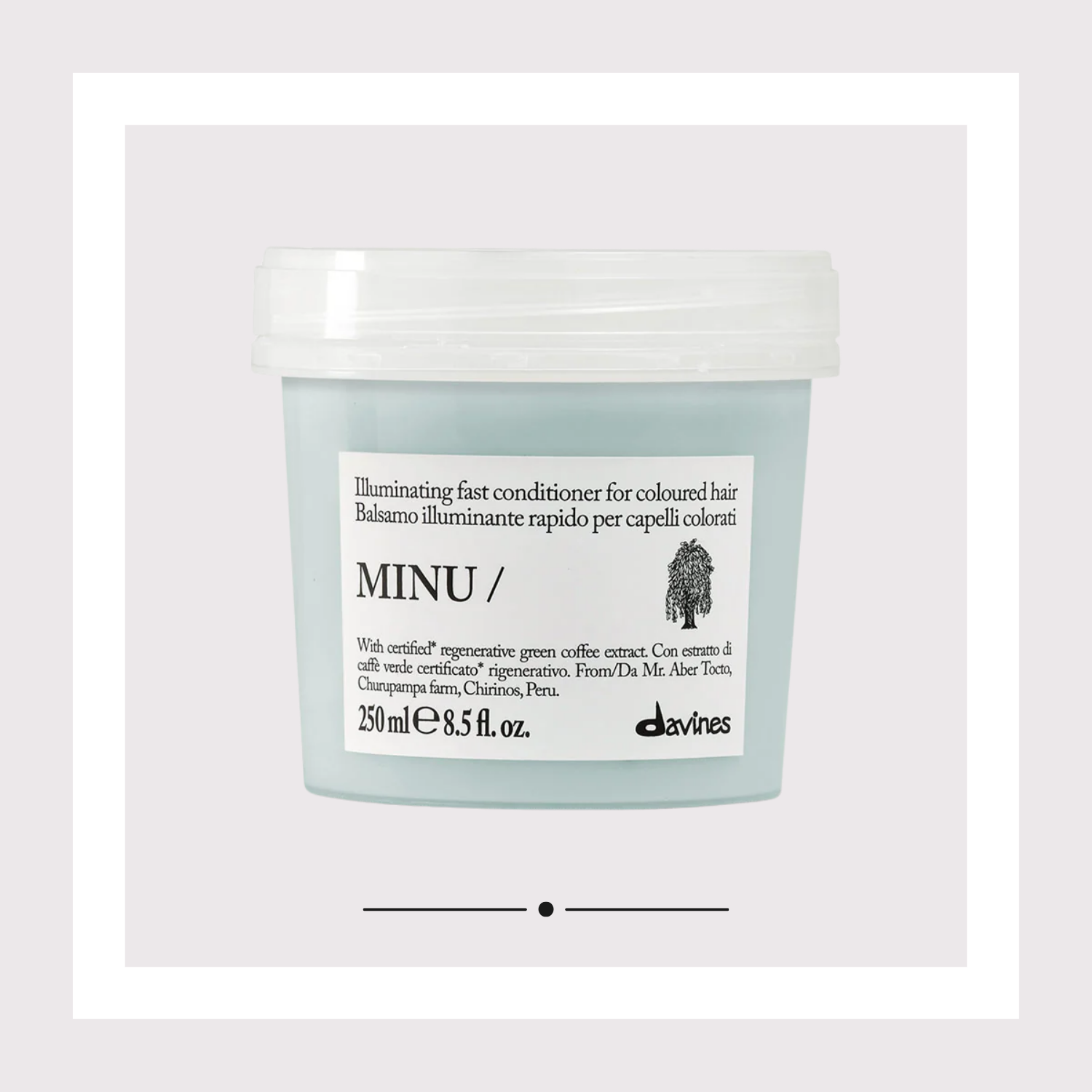 Davines - Essential Haircare - MINU conditioner Snelwerkende, glansgevende conditioner voor gekleurd haar