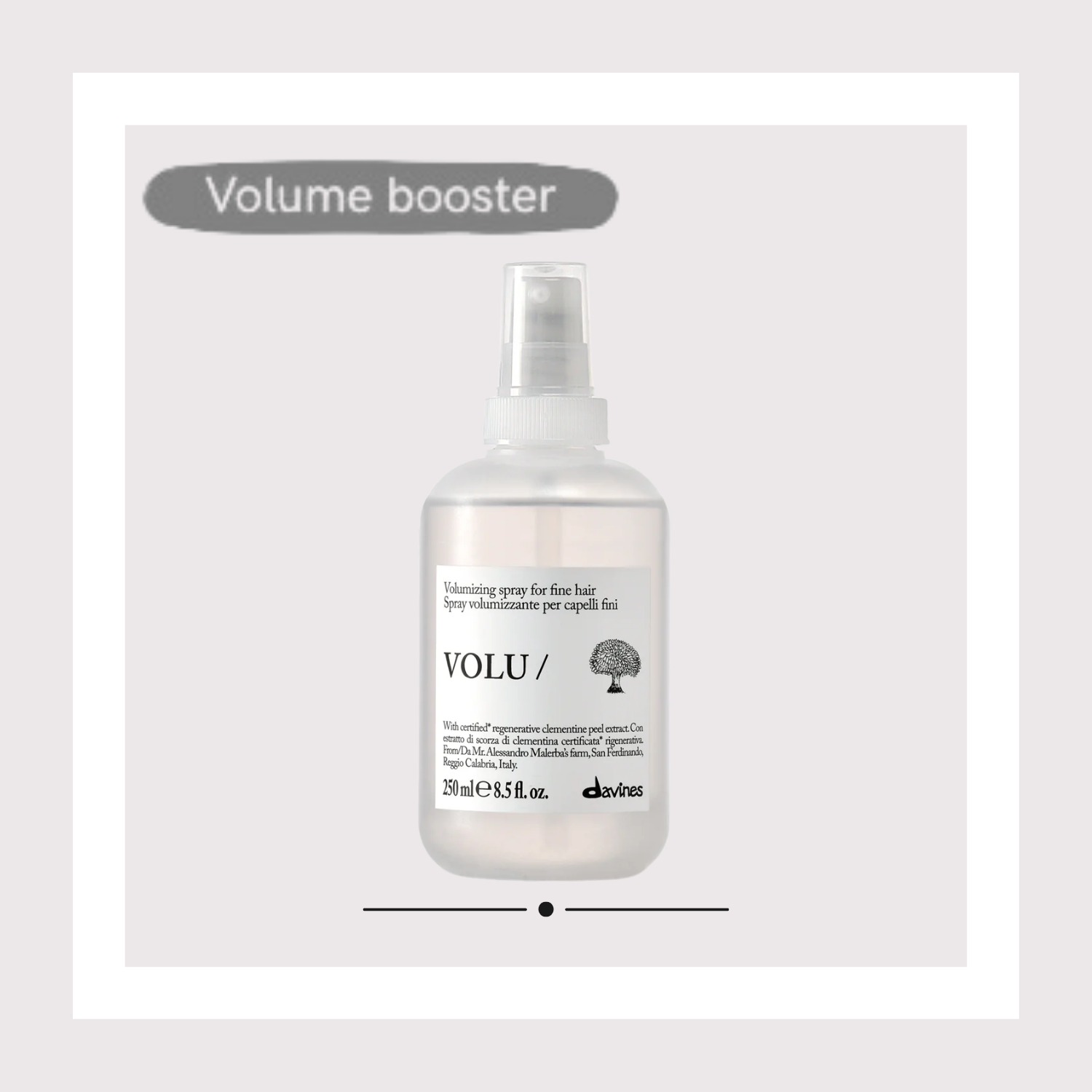 Davines - Essential Haircare - VOLU Hair Mist - volumegevende spray voor fijn haar