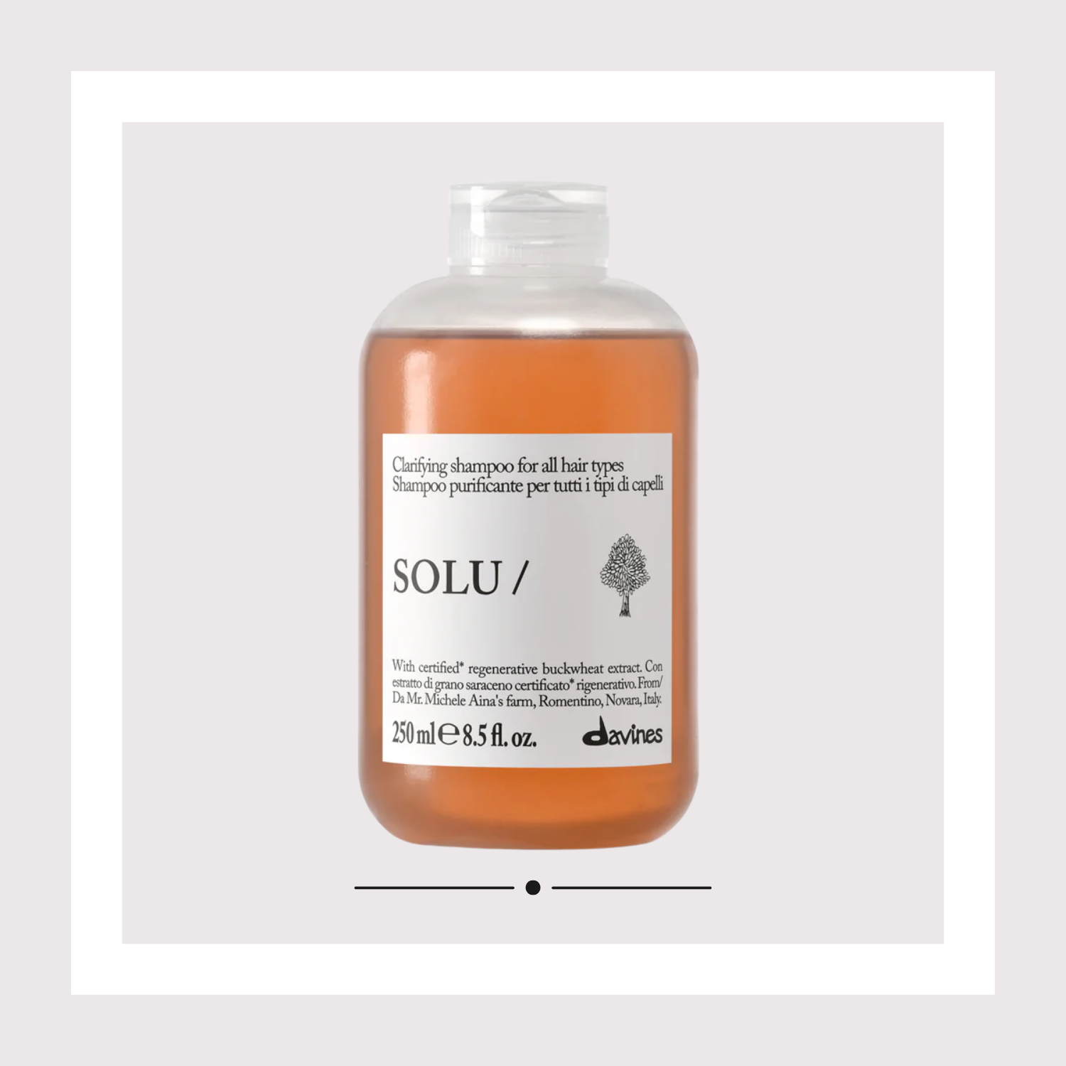Davines - Essential Haircare - SOLU verfrissende shampoo voor alle haartypes