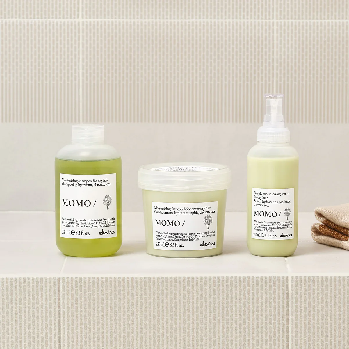 Davines - Momo verzorging voor droog of uitgedroogd haar