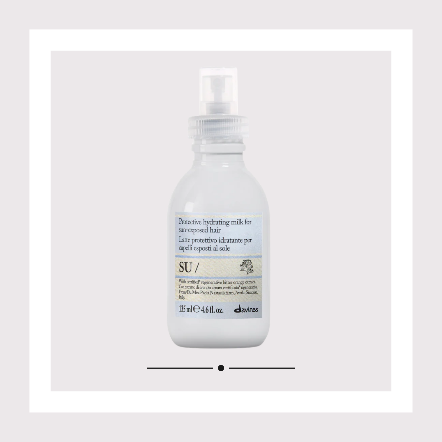 Davines - SU Hair Milk Leave in spray met UV Bescherming