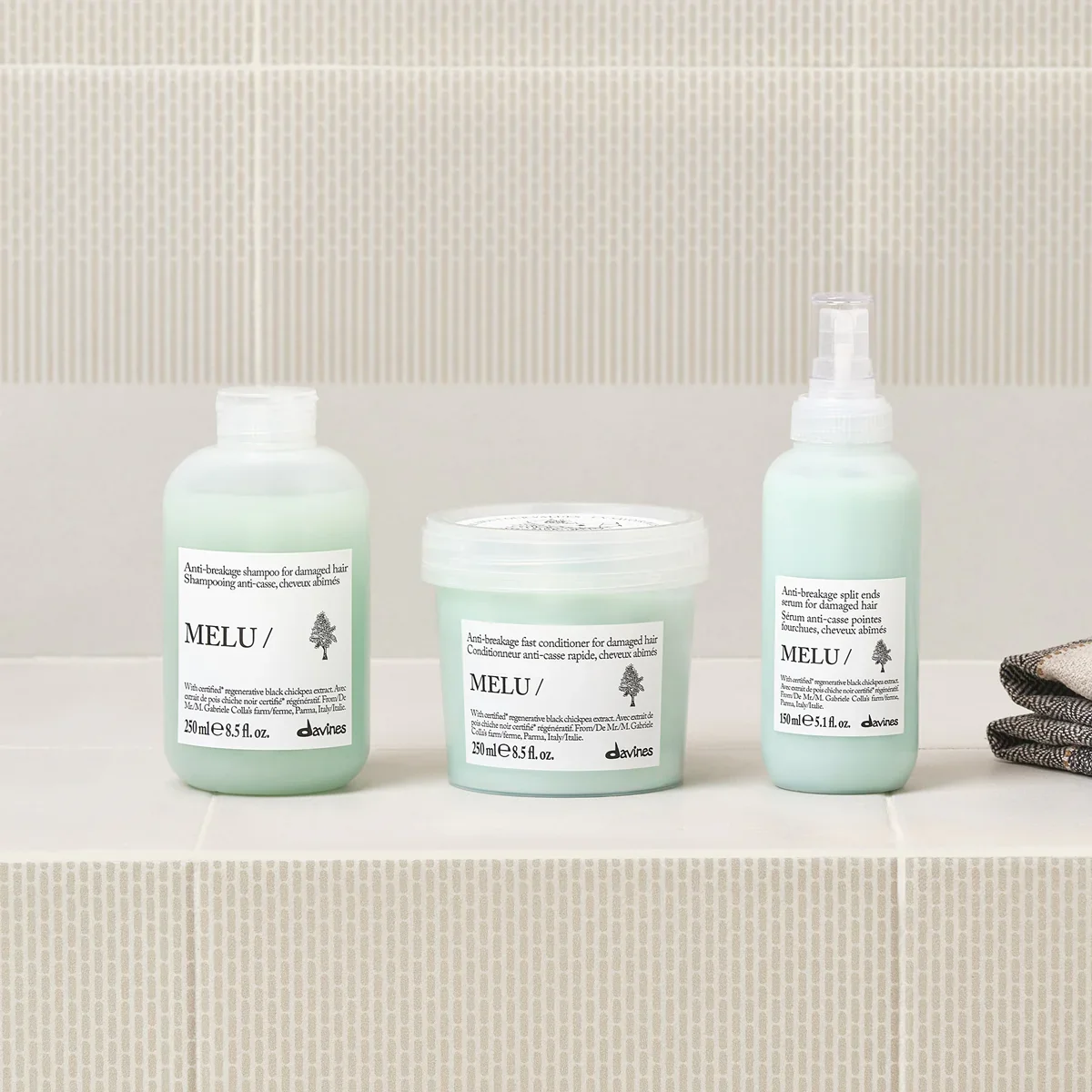 Davines - Essential Haircare - MELU antihaarbreuk voor lang of beschadigd haar