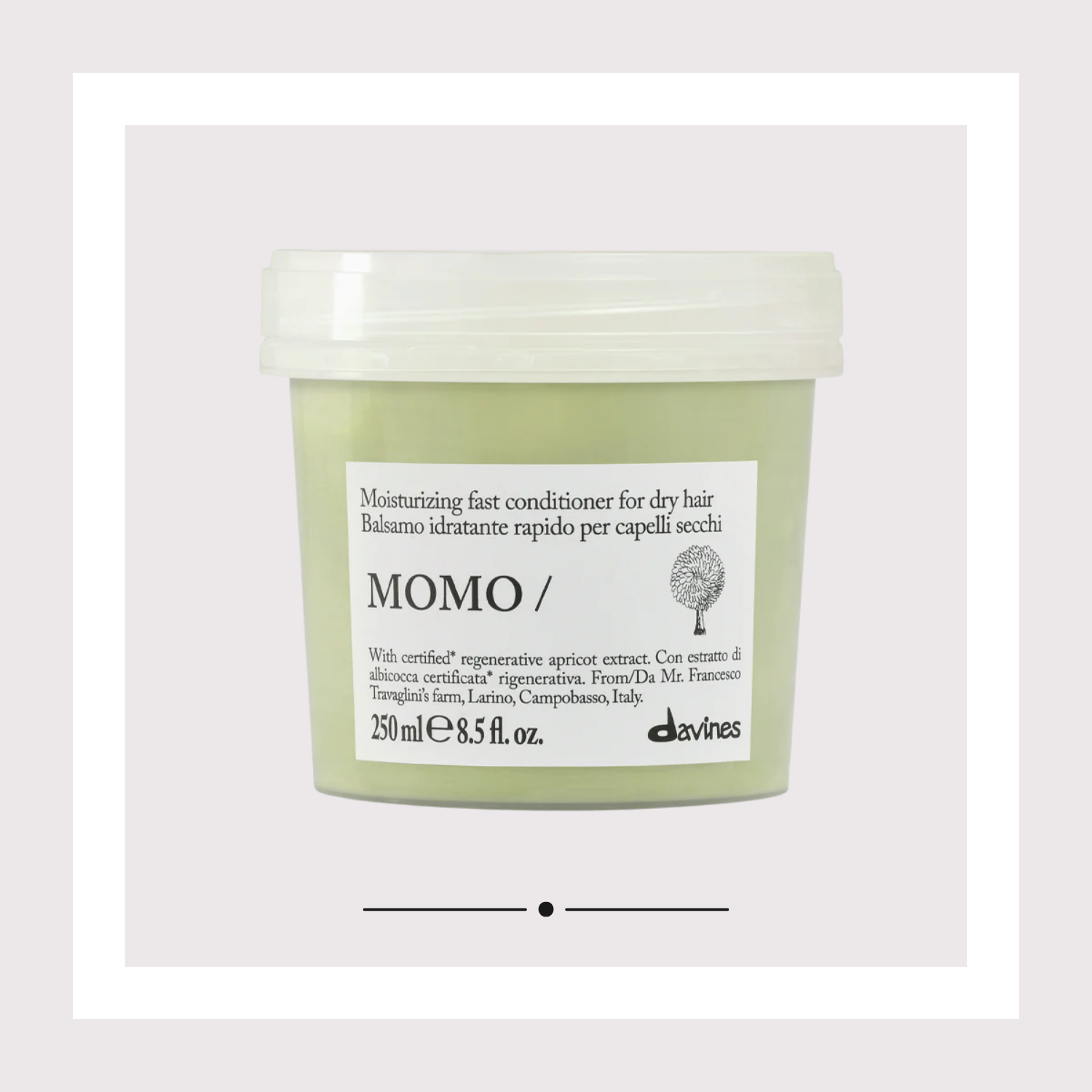 Davines - Essential Haircare - MOMO hydraterende conditioner voor droog of beschadigd haar