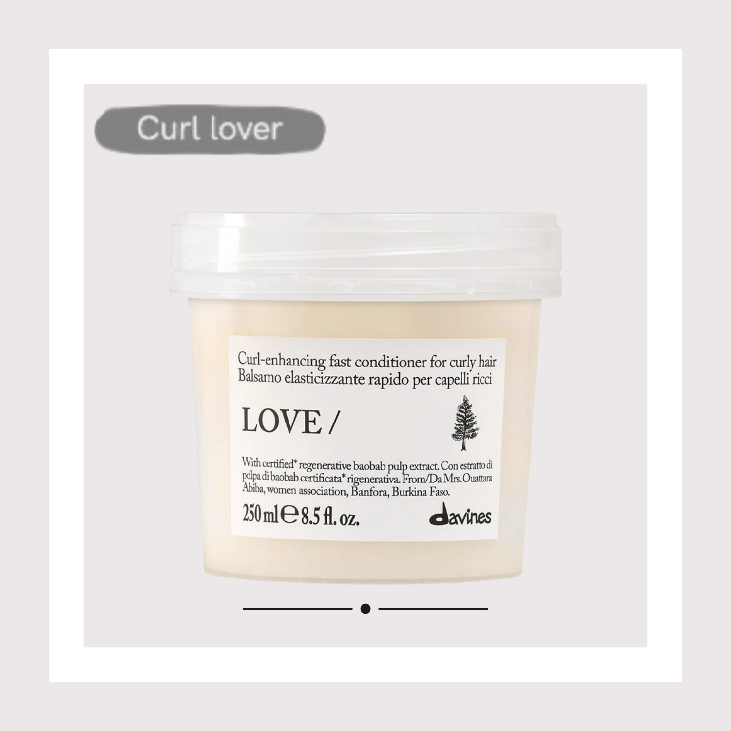 LOVE Curl Conditioner - Davines