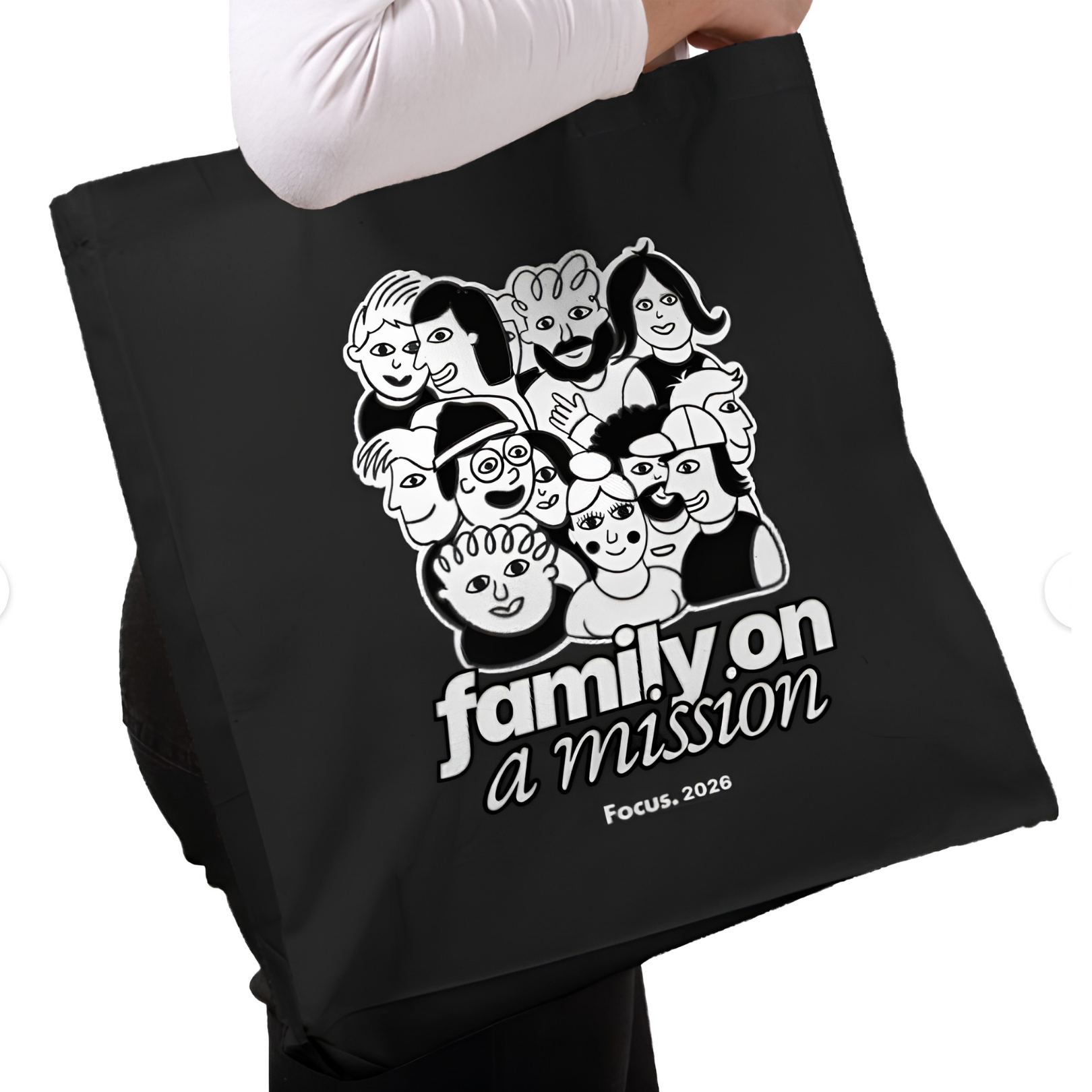 Family on a Mission Black tote.png