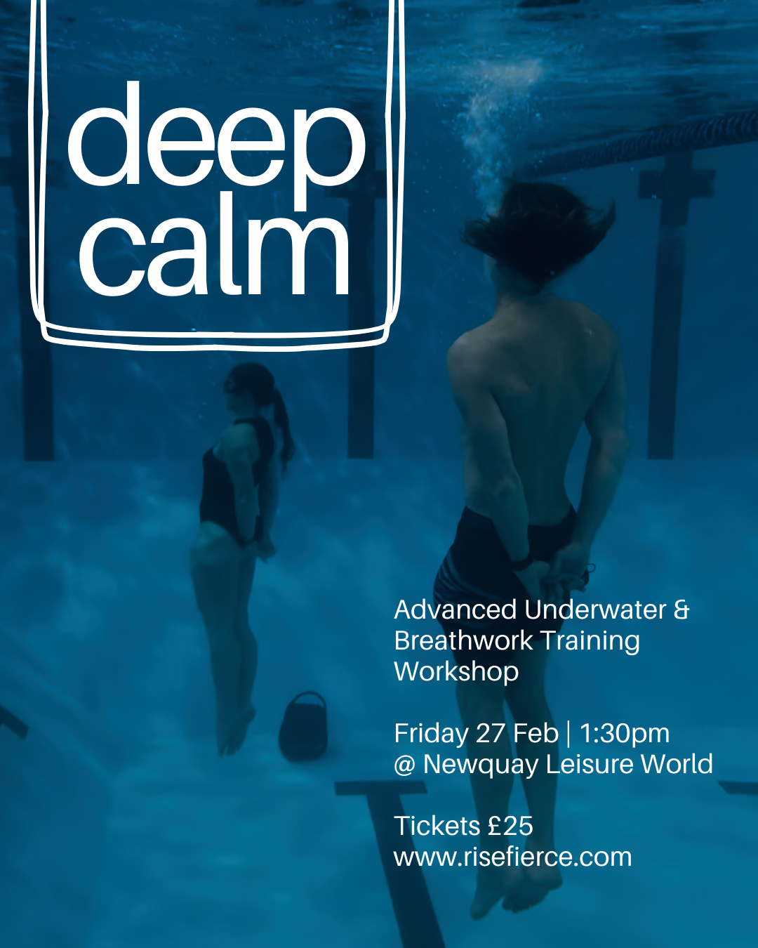 Deep Calm Level 2 – Advanced Underwater &amp; Breathwork Training 