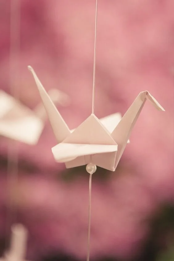 Praying the Peace Cranes