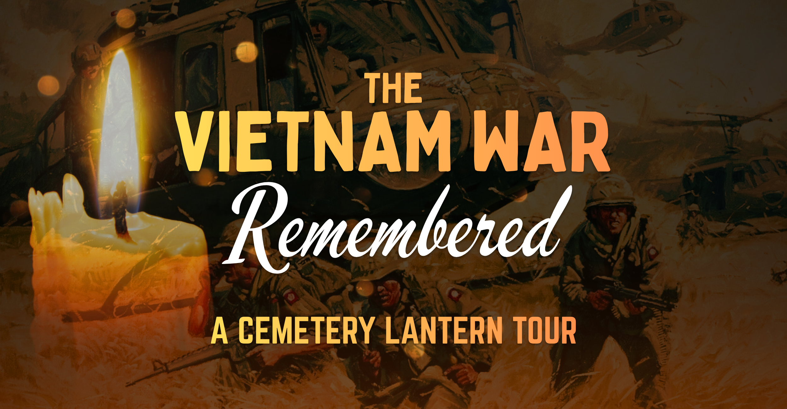 The Vietnam War Remembered - A Cemetery Lantern Tour