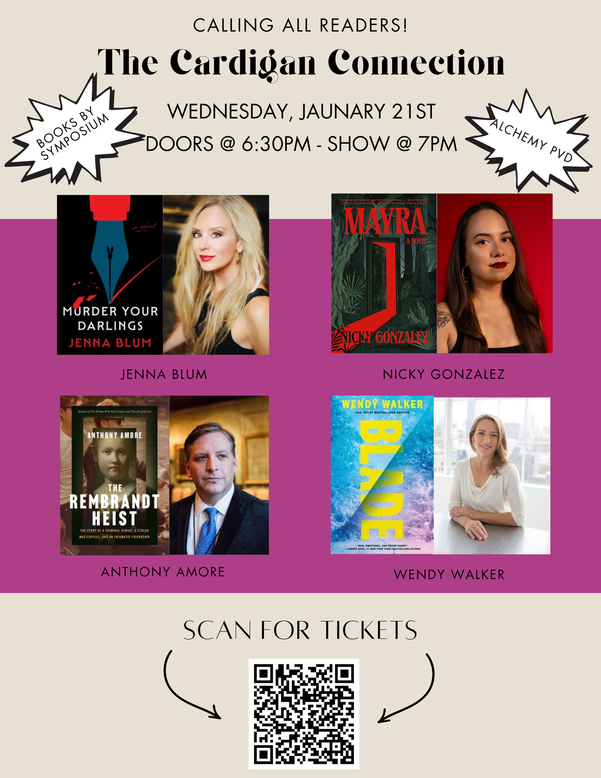 The Cardigan Connection: January 21st