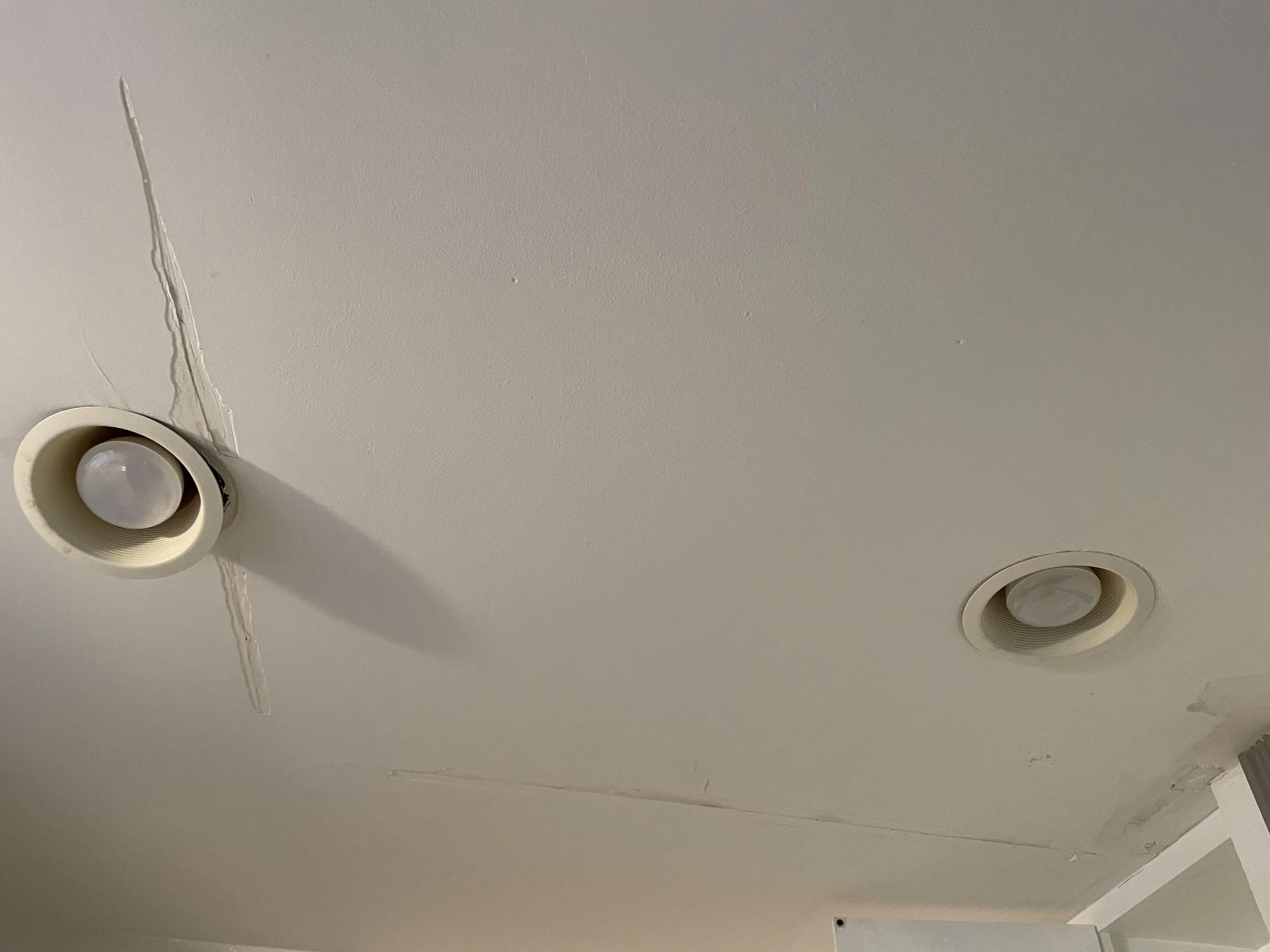 drywall repair before