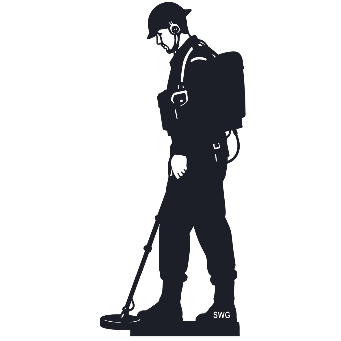 Miniature Sapper figure 57L & 58R