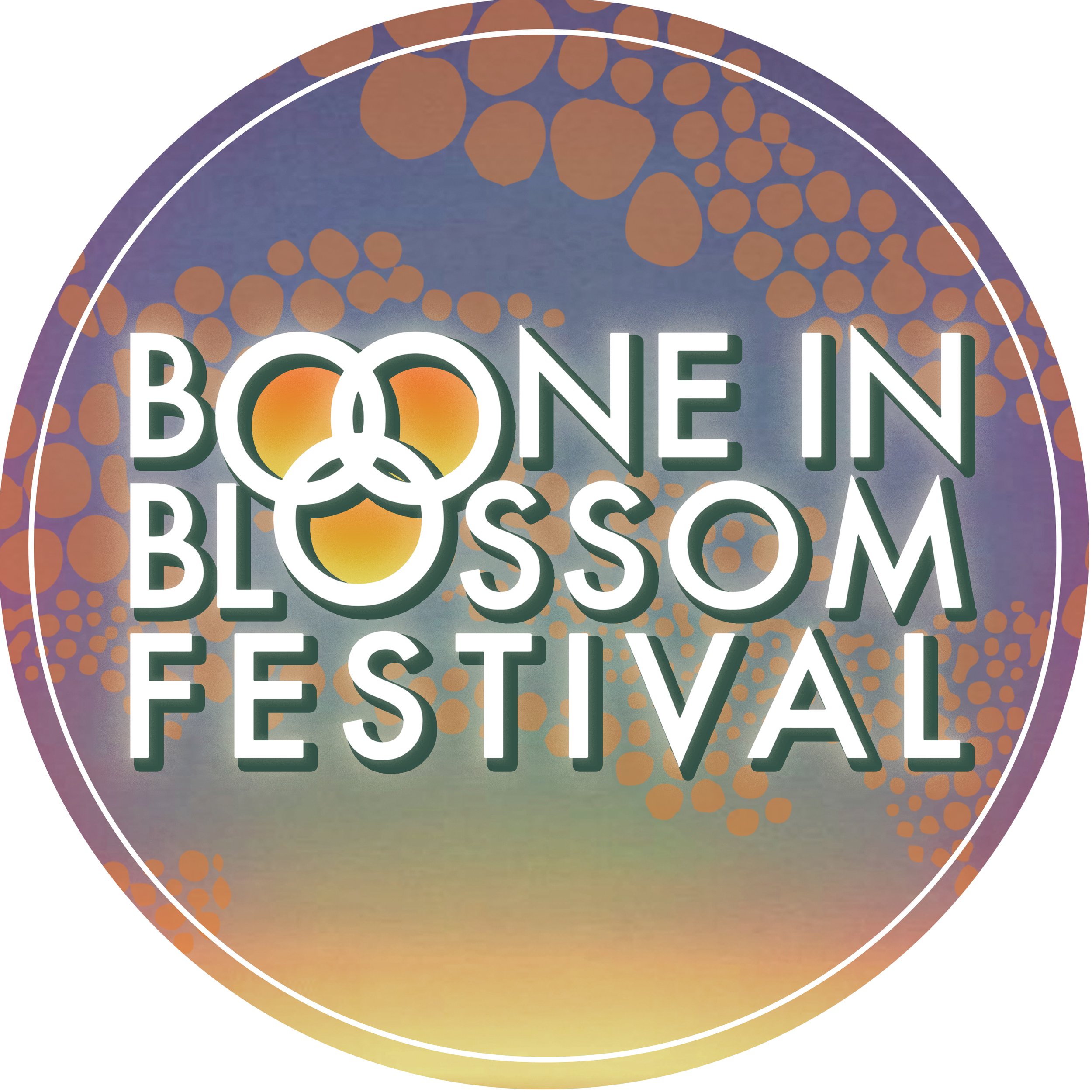 Boone in Blossom Secondary Logo