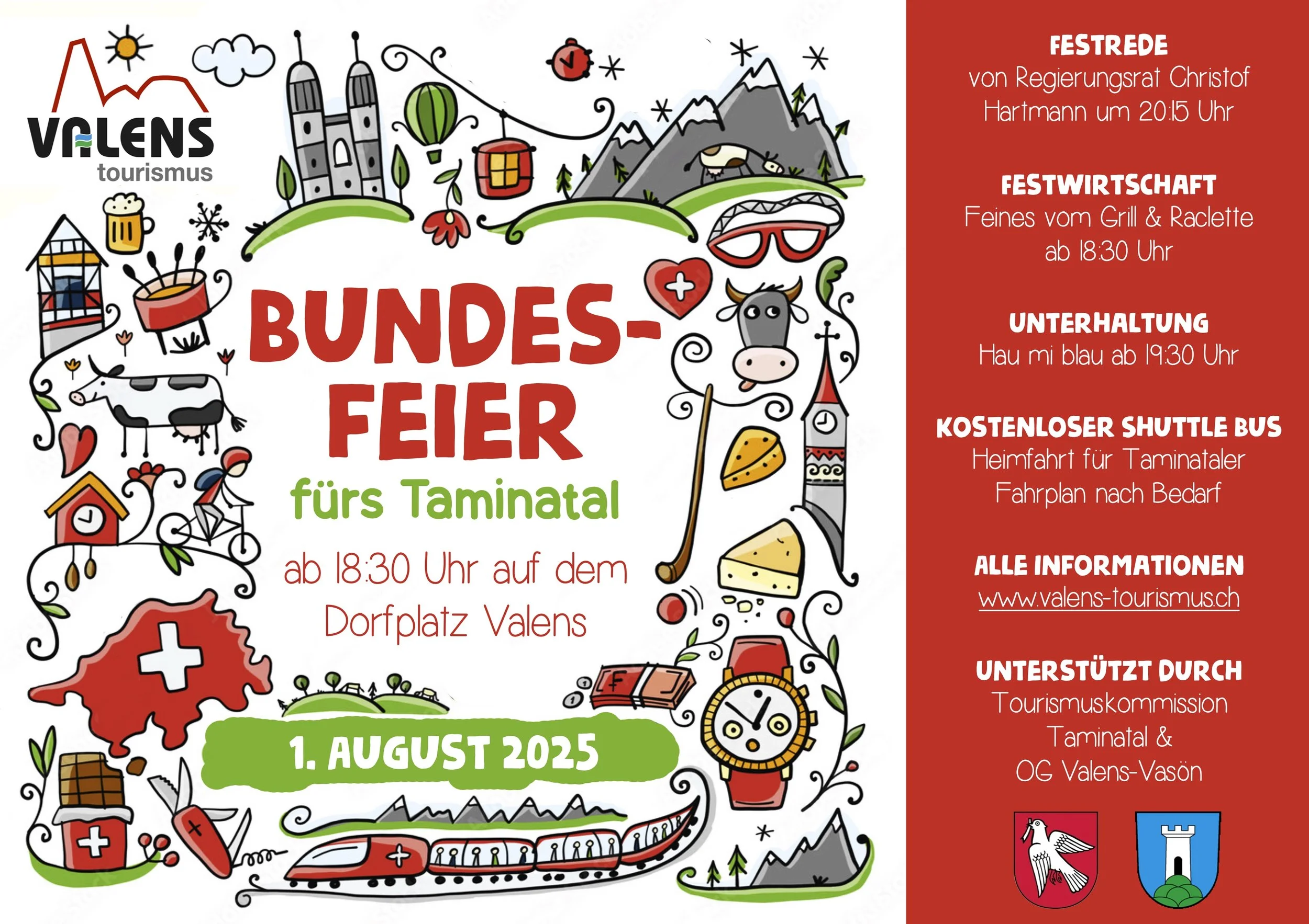 Bundesfeier am 1. August