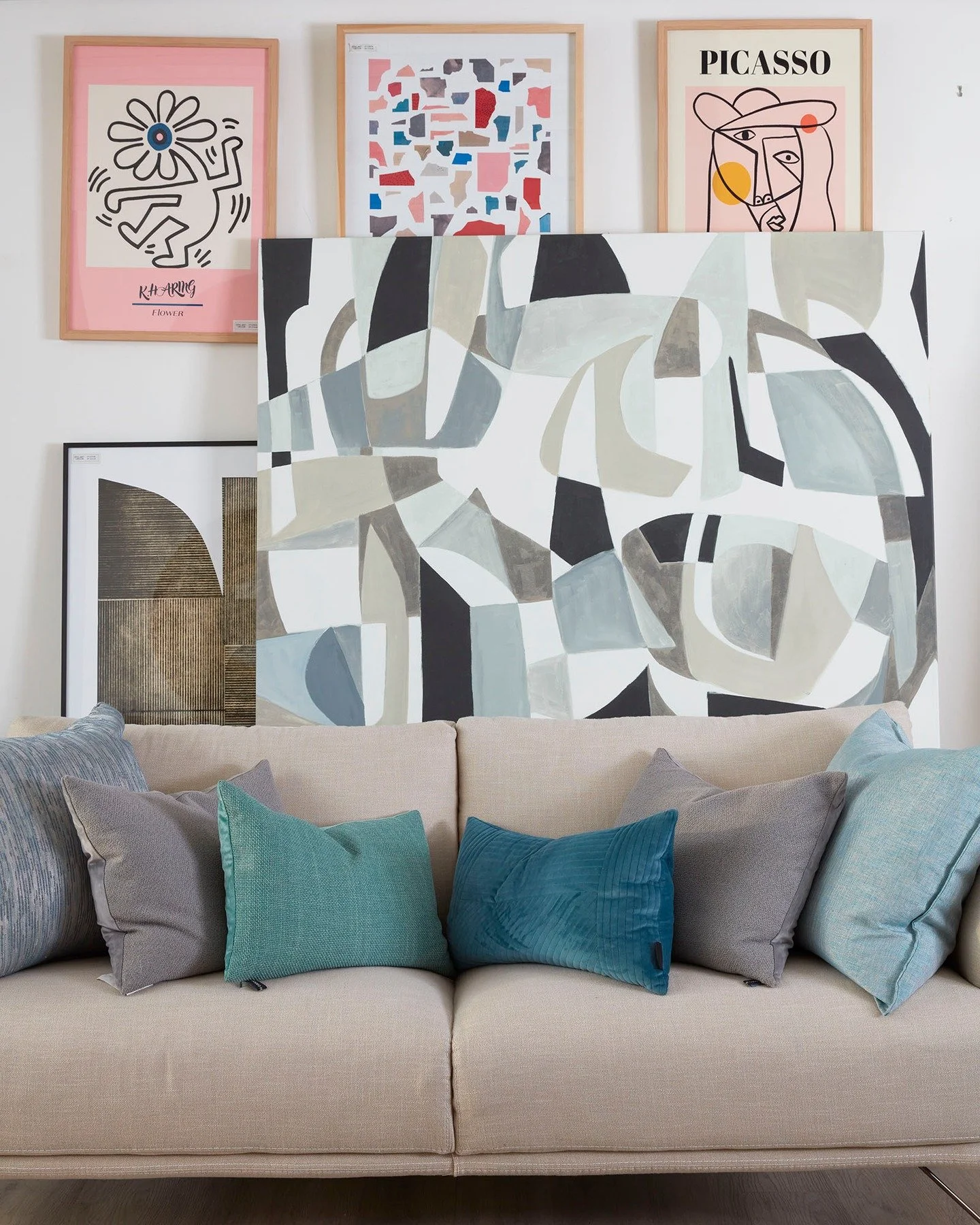 There's nothing like a bold print on canvas! Here's one fresh off the Epson - custom printed on demand from art publisher @thirdandwall ✨

We print and frame new art for our showroom weekly. Visit us Monday to Friday 10 am to 4 pm to see what's new.
