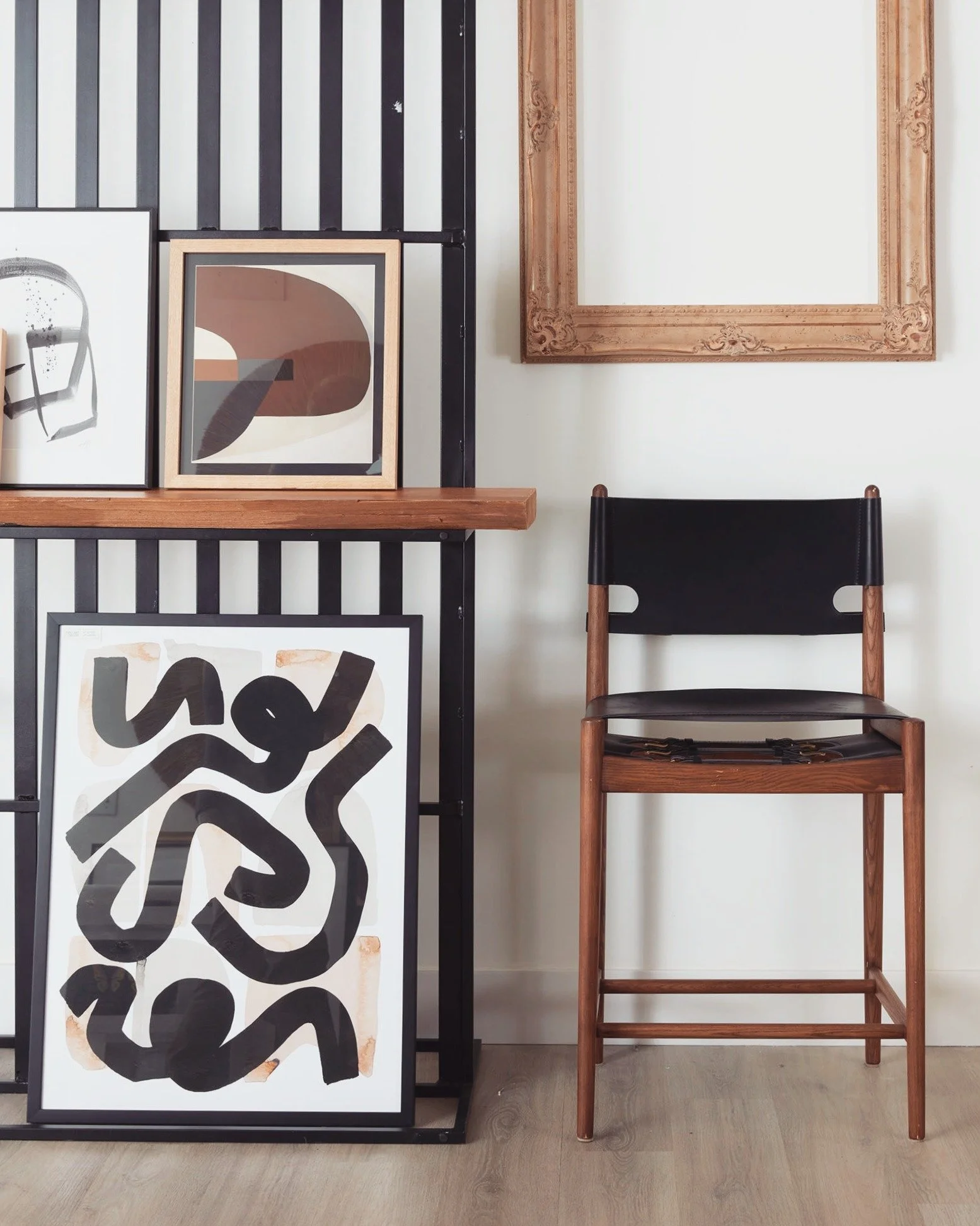 We keep a rotating mix of sizes, styles, and moods in our showroom, so you always have something to work with. Stop by the showroom and see what's new! 🖼️
.
.
.

#readytohang #framedart #artcuration #homestaging #abstractart #custompictureframing