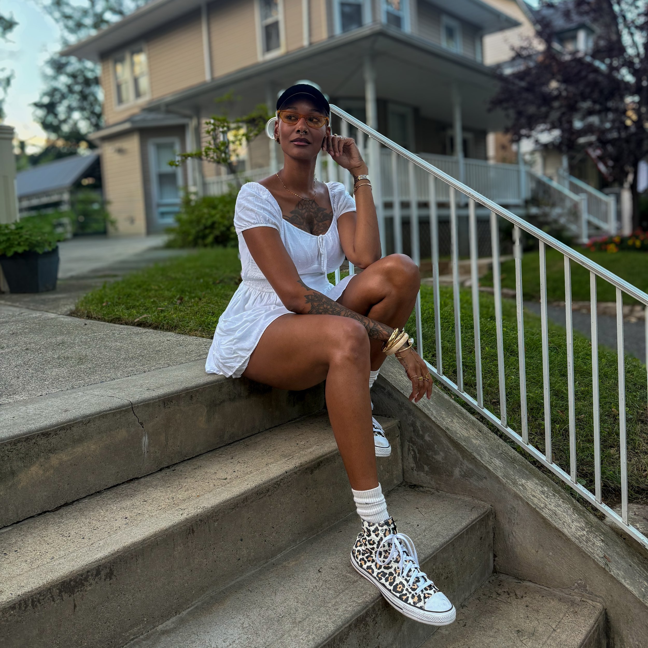 Oops wearing white after Labor Day 🤭

&mdash;&mdash;&mdash;&mdash;&mdash;&mdash;&mdash;&mdash;&mdash;

Follow @aryelleartistry for beauty content #makeupartist #njmua #newjerseymua #mua #makeupartistry 

fashion style, tall girl fashion, fashion mod