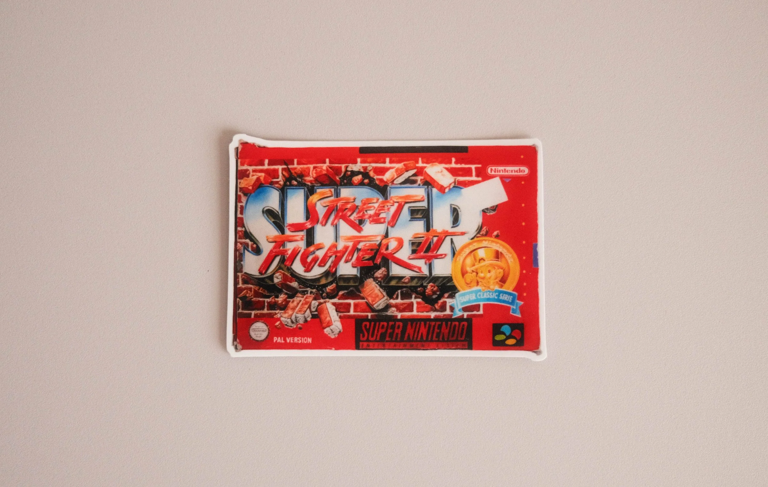 Super Street Fighter Premium Sticker