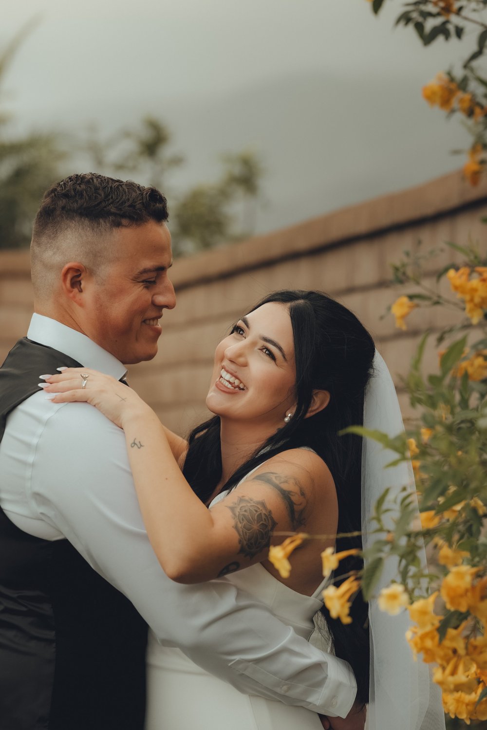 Intimate ceremony photographer Upland Ontario CA