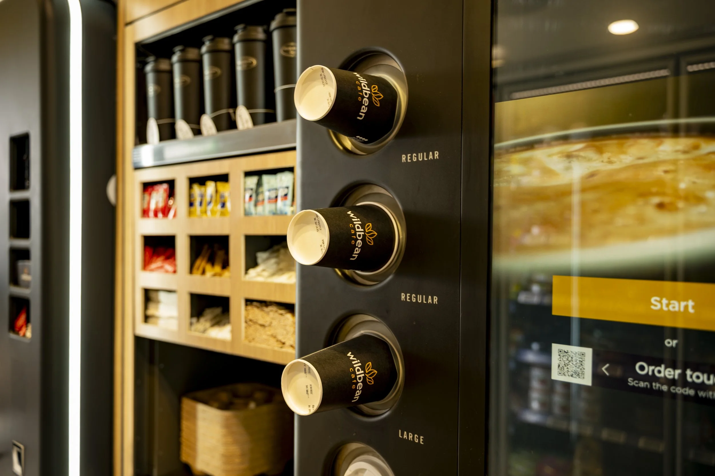 BP New Wildbean cafe branding photographed by Oxfordshire Corporate photographer Darren Weston