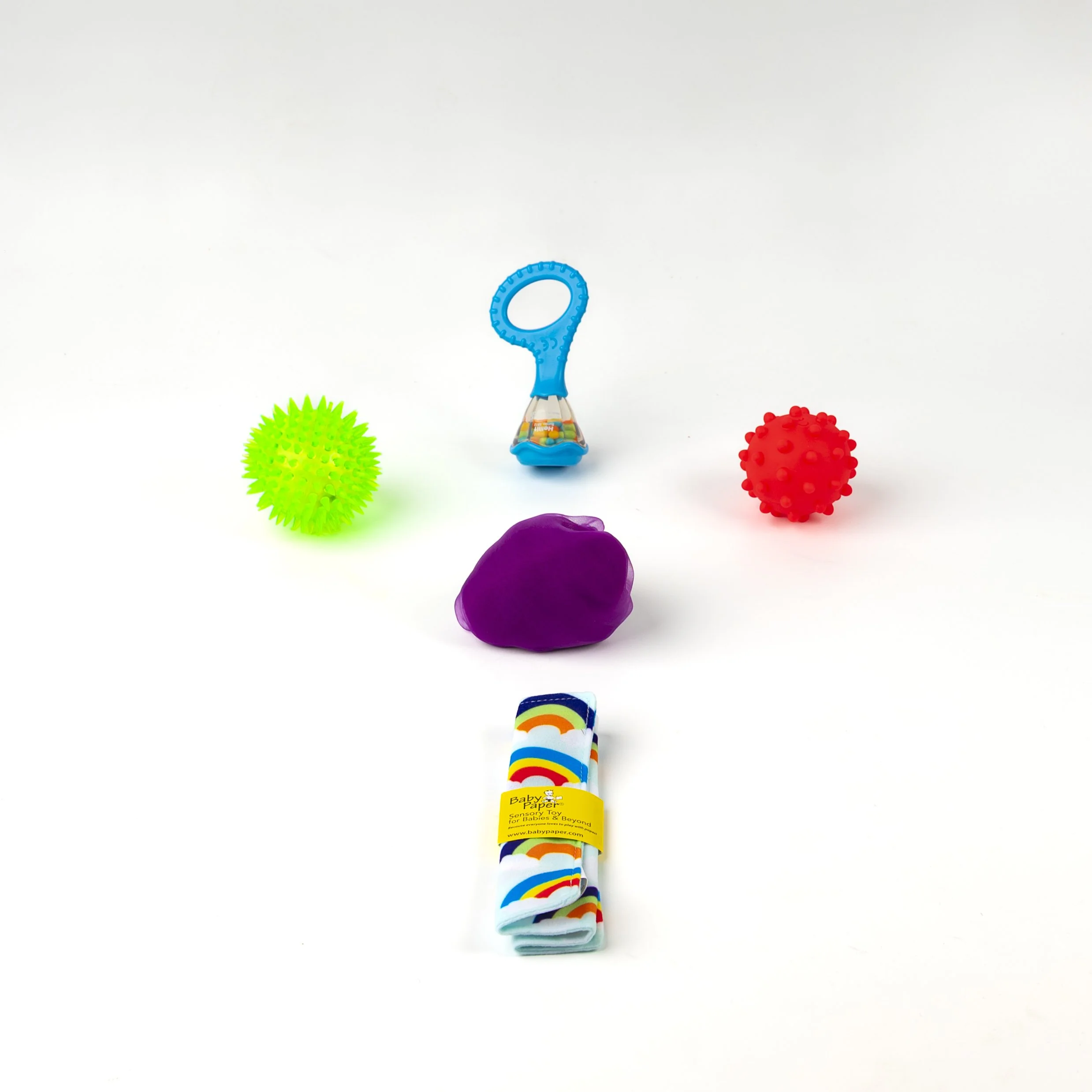 Colourful Childrens play sensory toys 