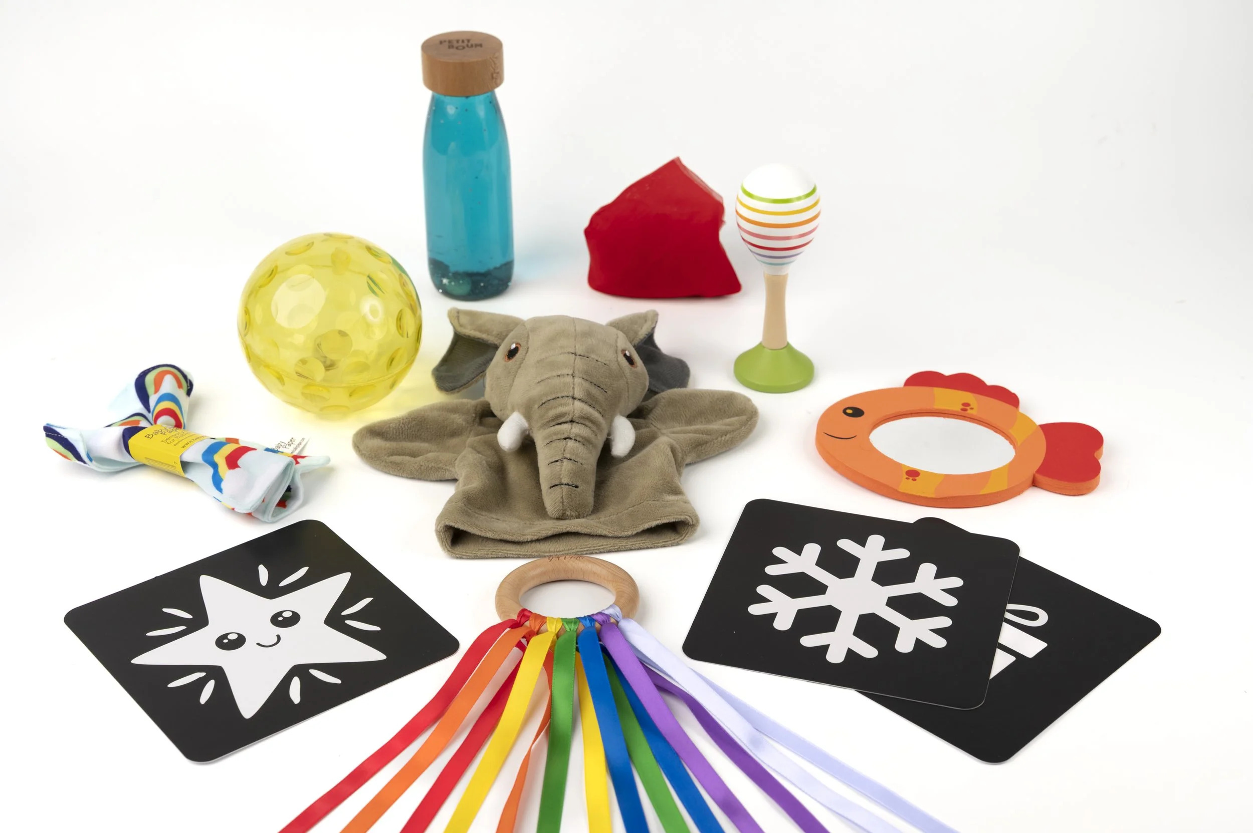 Colourful Childrens play sensory toys 