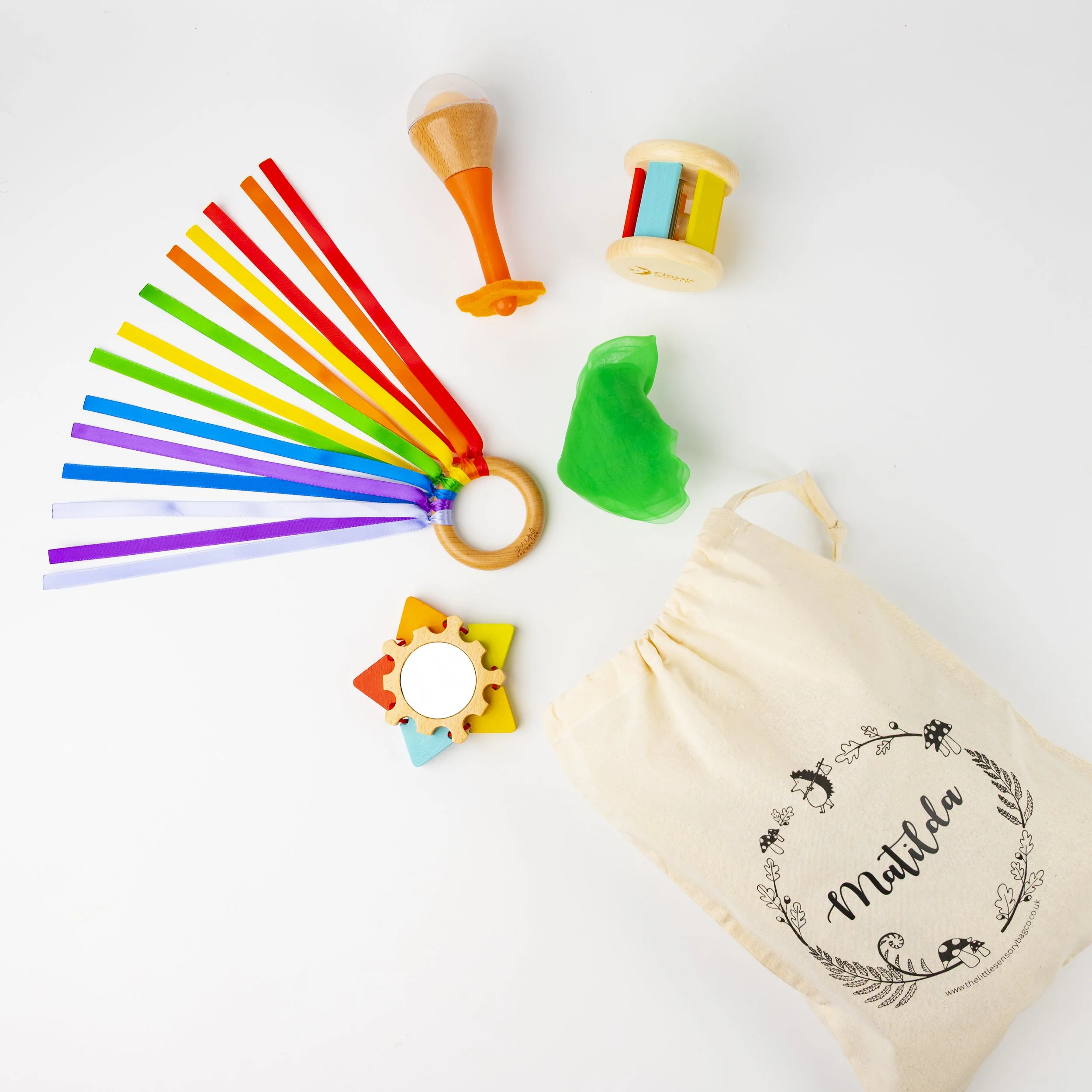 Colourful Childrens play sensory toys 