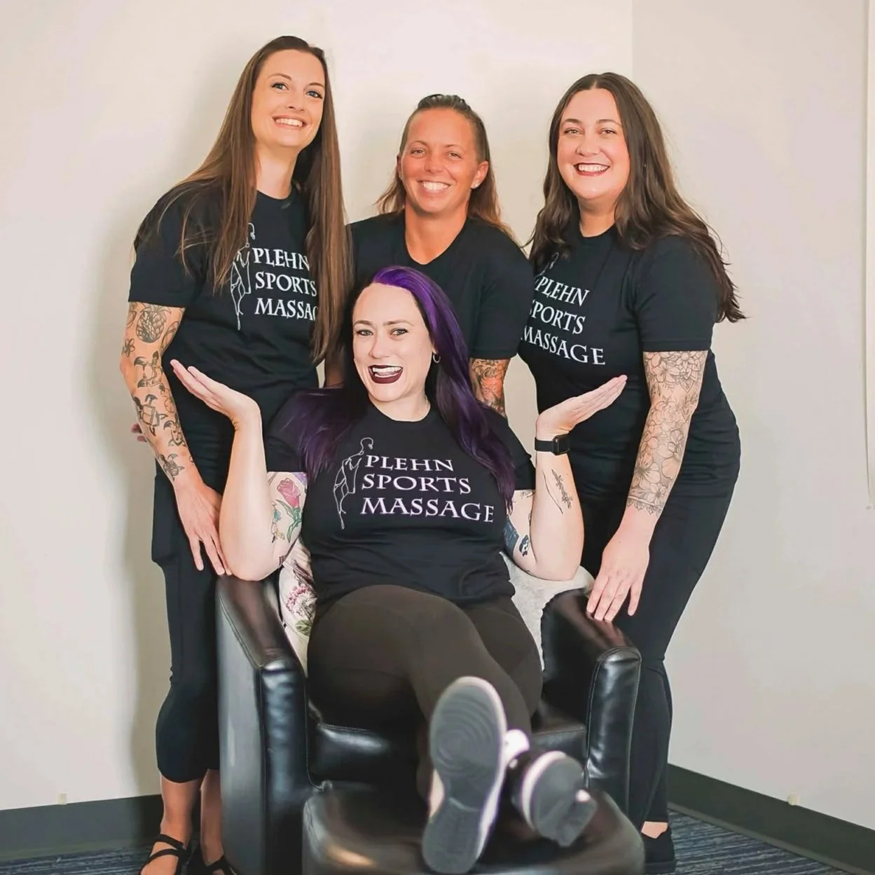 Meet the Ladies of Plehn, Caty, CJ, Emily, Chelsea