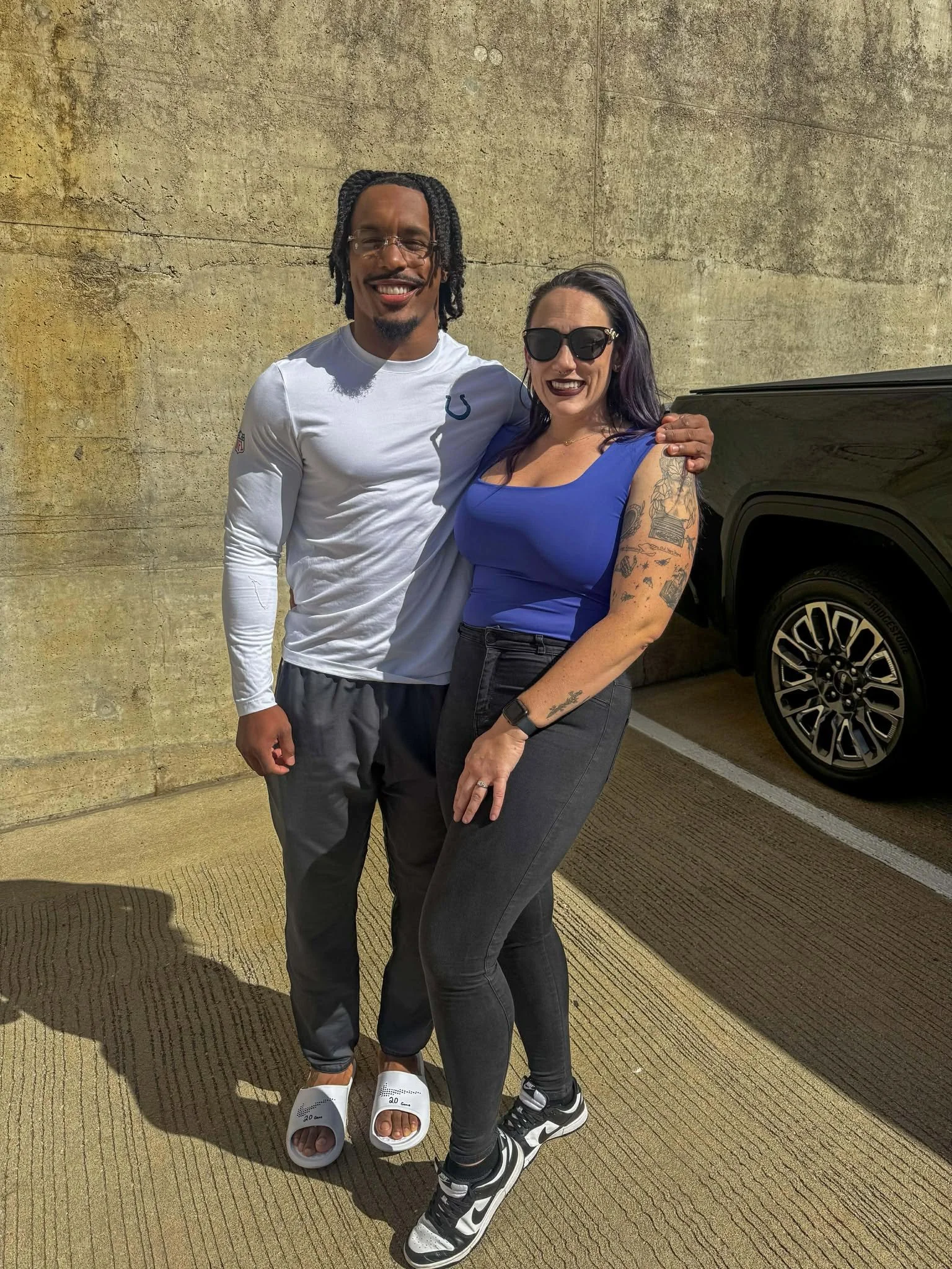 Caty with Nick Cross