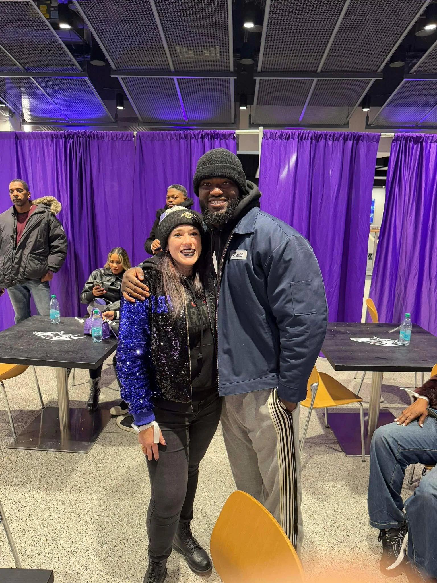 Caty treating Ravens LB David Ojabo