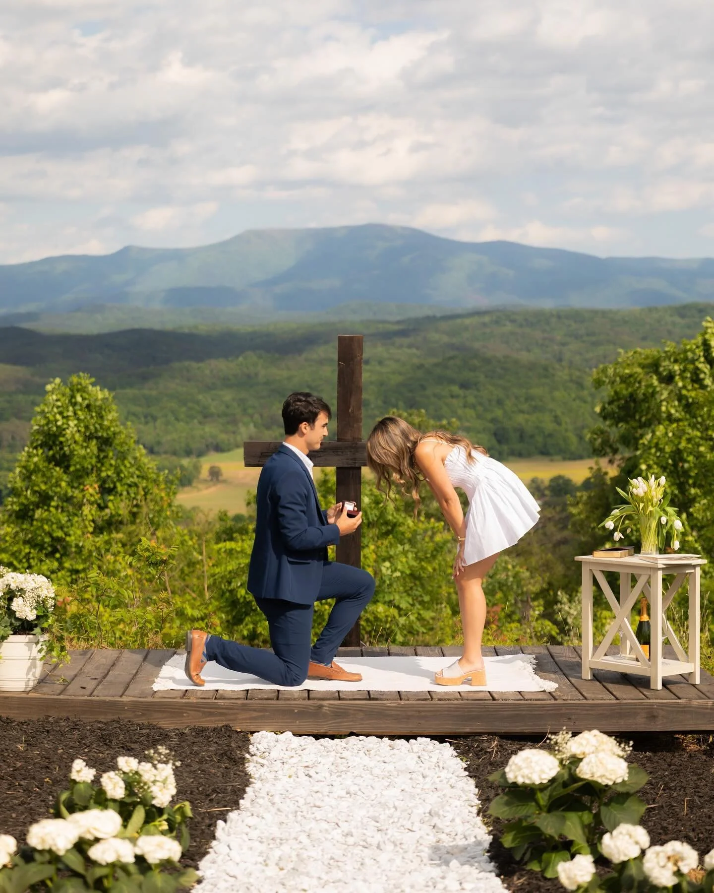 When Lorenzo reached out to me a few months ago to take proposal photos for him and Chandler, I literally gasped with excitement &mdash; I think everyone that knows them has been waiting for this moment! 

Chandler was one of my first clients when I 